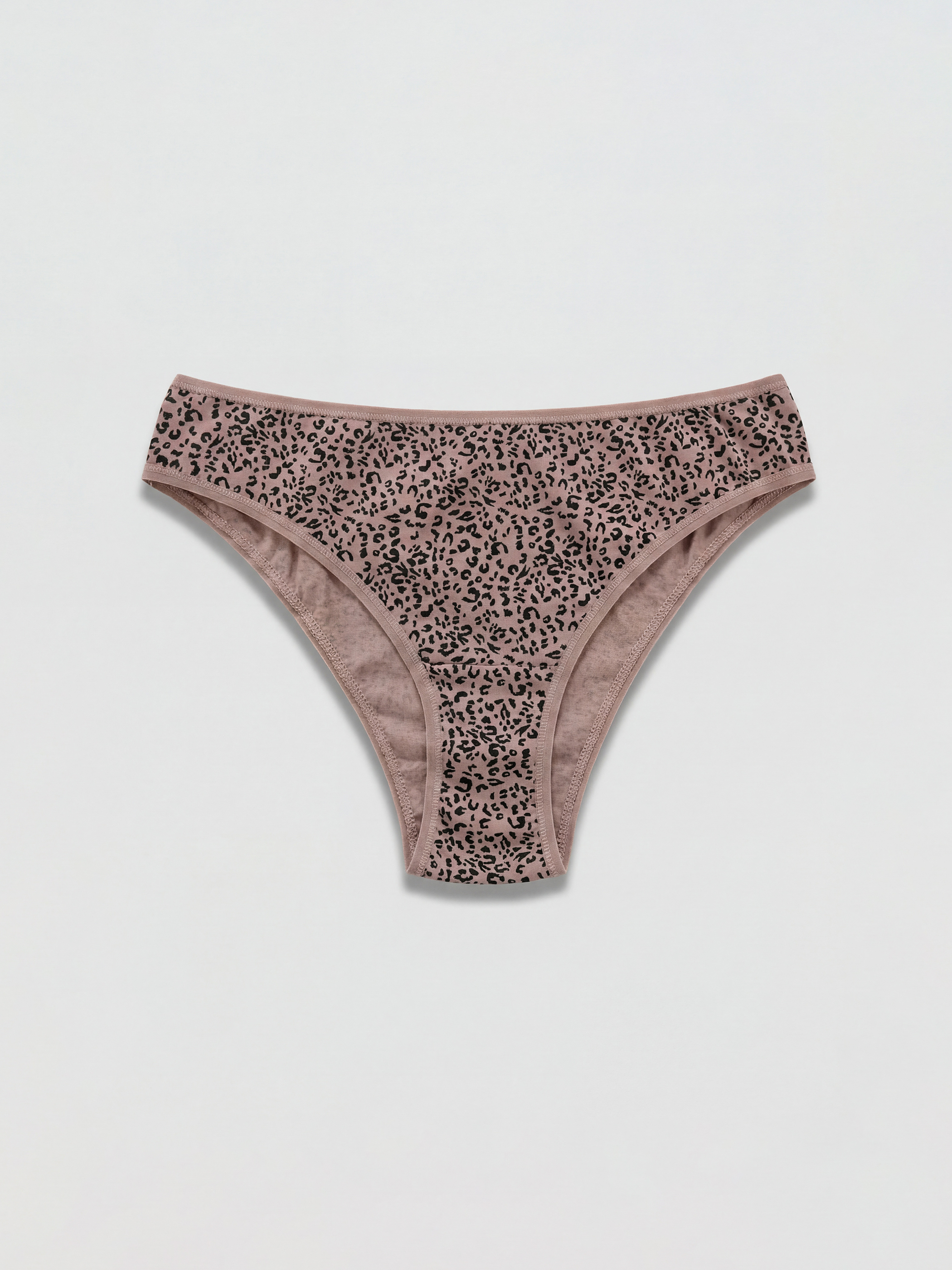 Leopard Print Brazilian Knickers 3 Pieces-1
