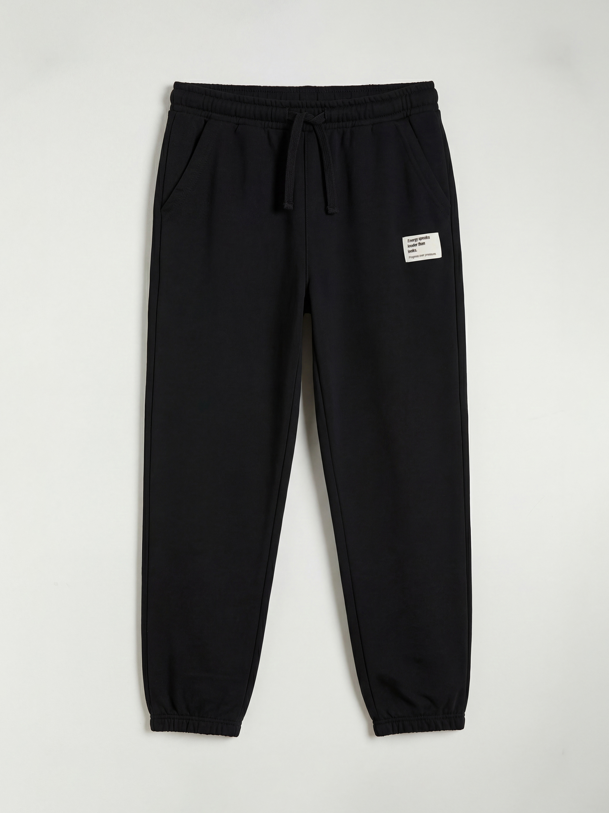 LCW Kids Boy BLACK Jogger Sweatpants - S66907Z4-CVL