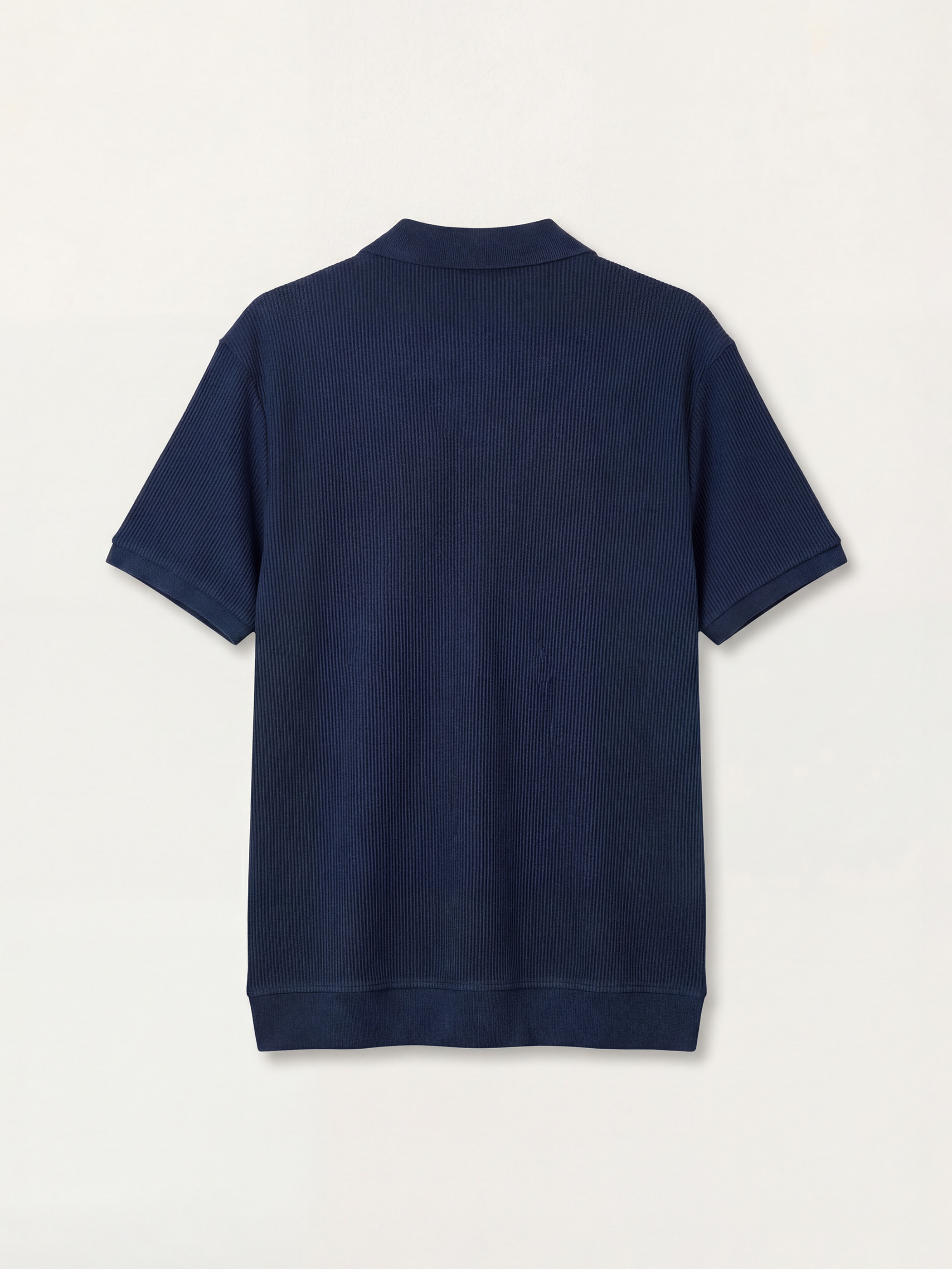 Lacivert Polo Yaka Erkek Tişört-1