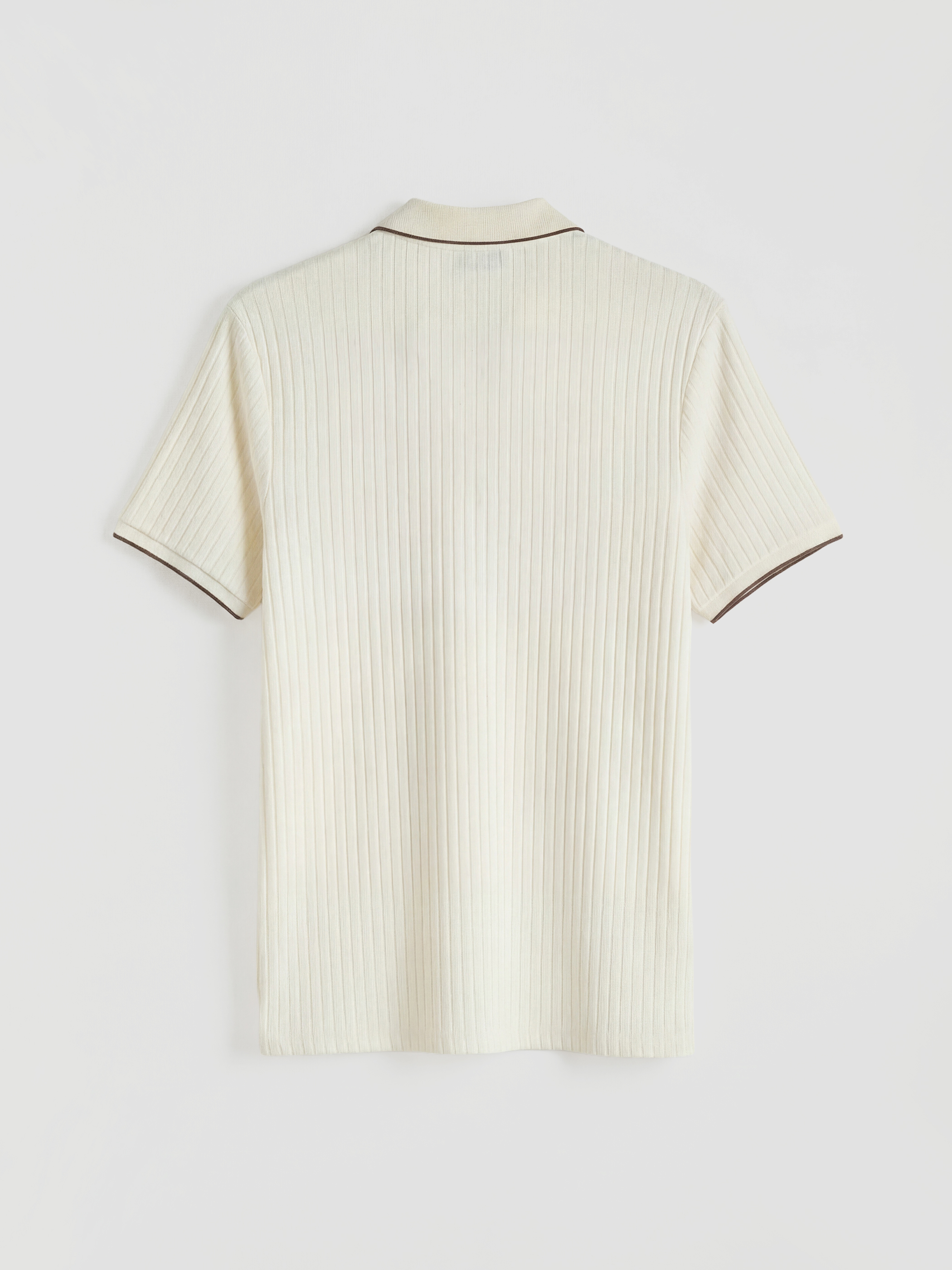 Мъж Екрю Тениска-5