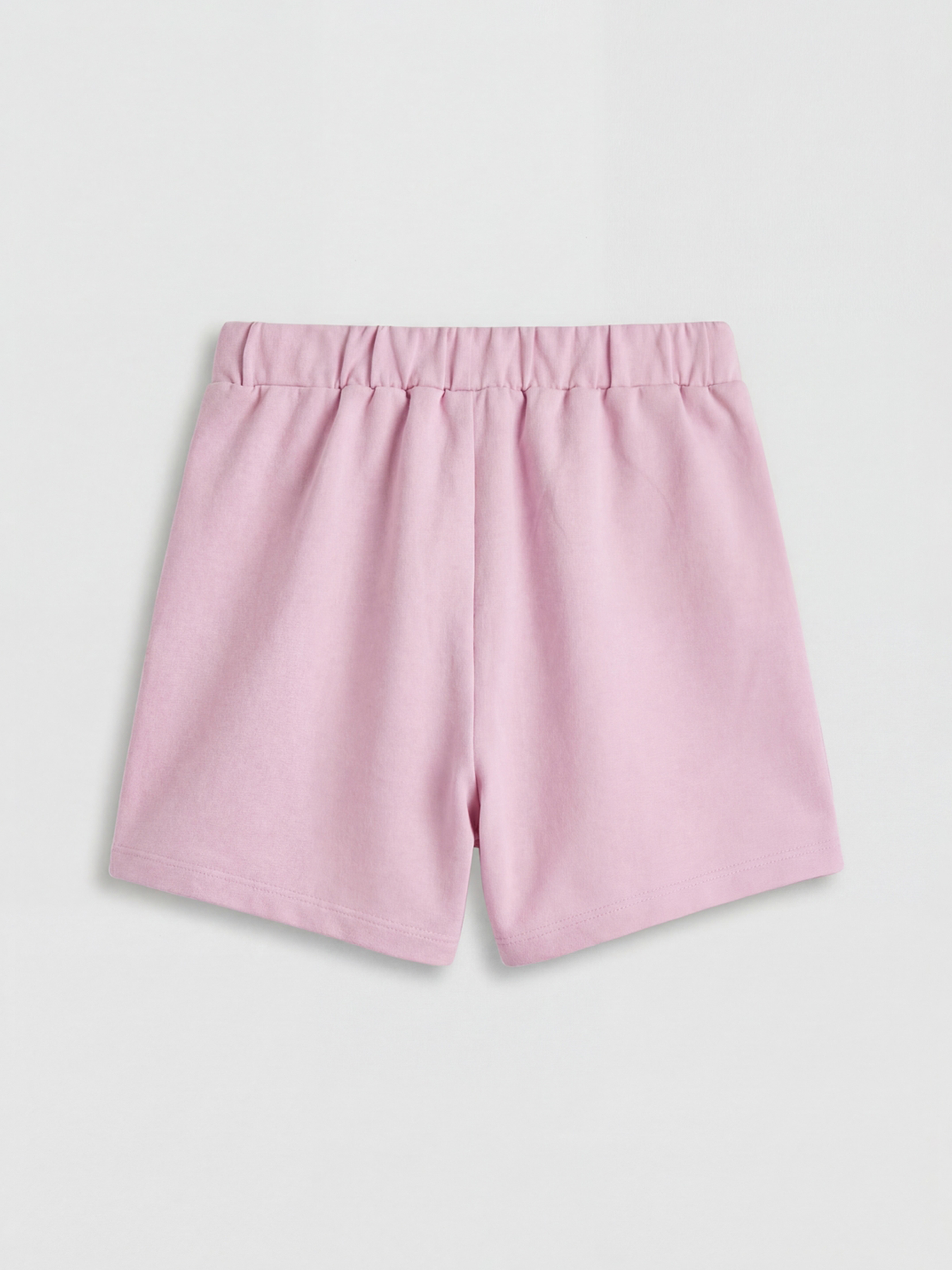 Lila Çizgili Kız Çocuk Şort Etek	-1