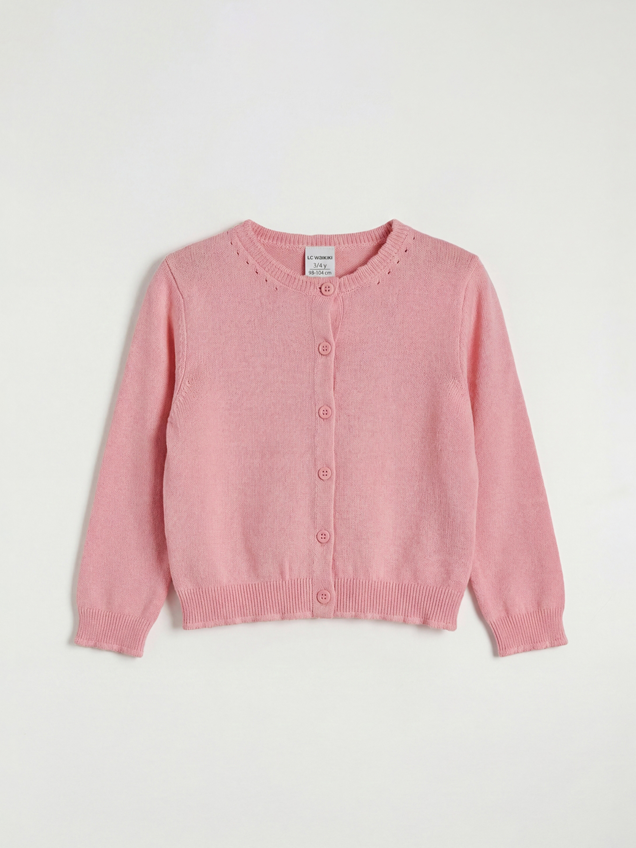LCW Kids Girl PINK Cardigan - S67330Z1-FVB