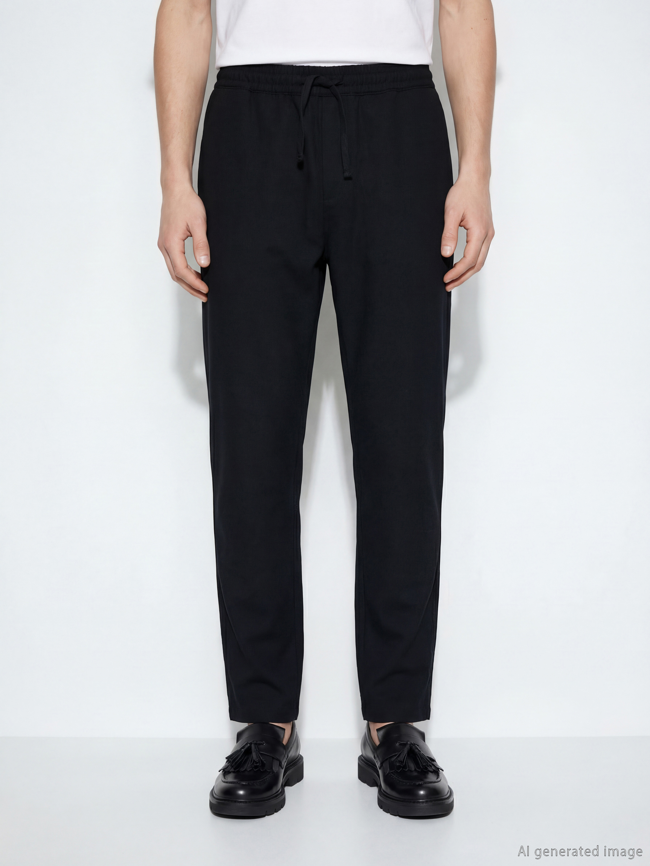 Man BLACK Trousers-1