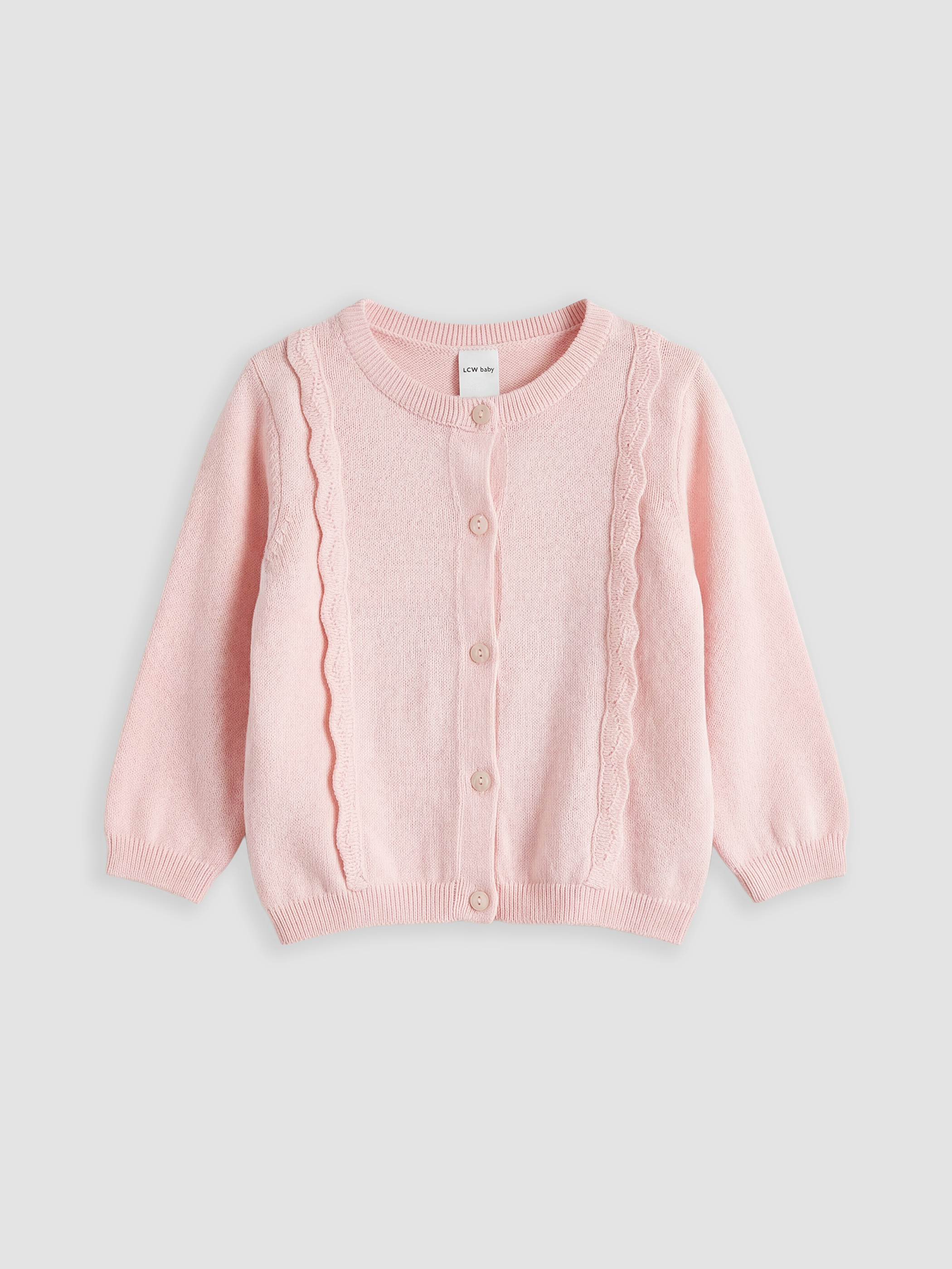 LCW baby  Kız Bebek Triko Hırka - S67669Z1-JM1