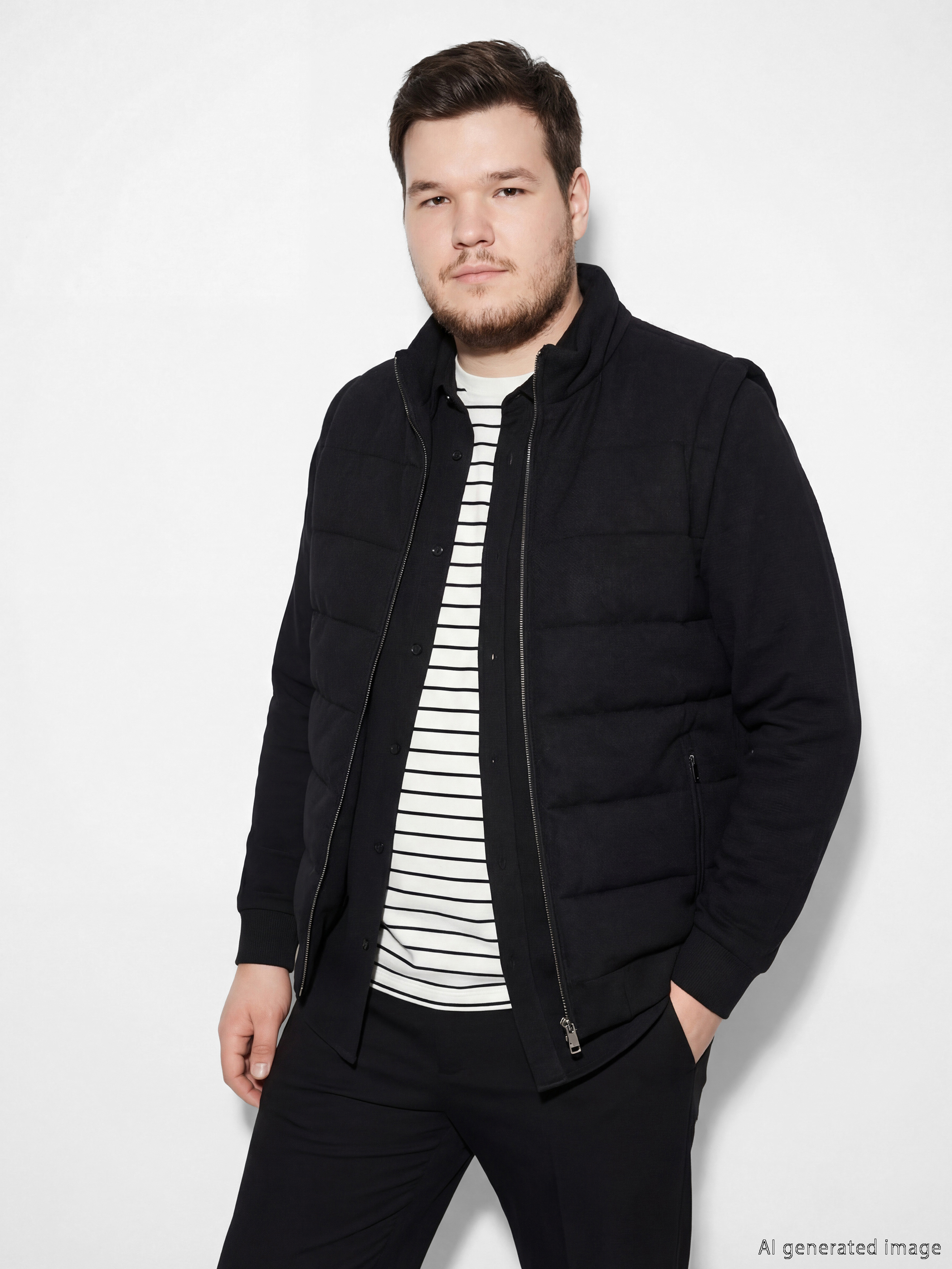 LCW Vision Dik Yaka Erkek Şişme Yelek - S67888Z8-CVL