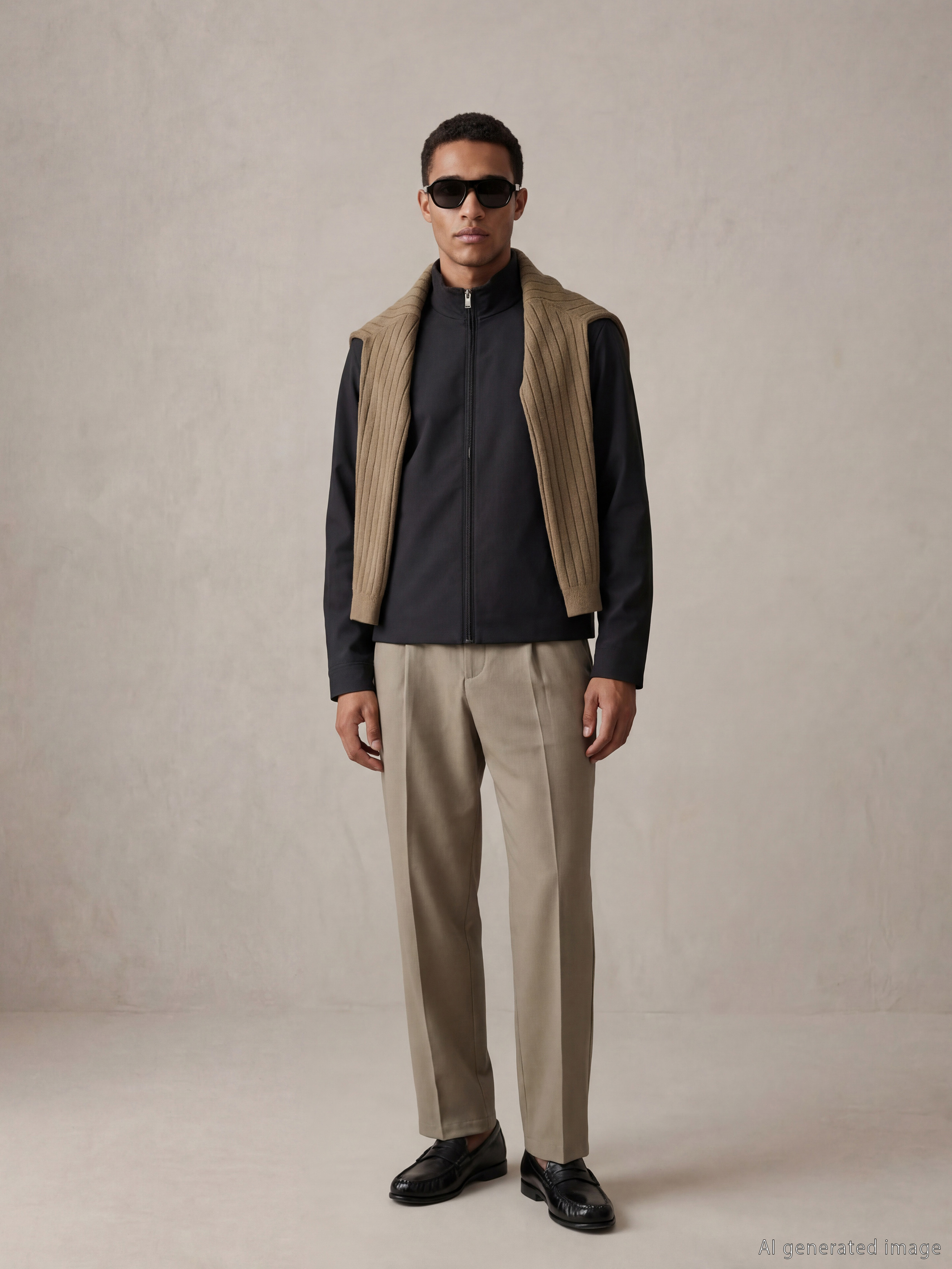 Ерлер ақшыл қоңыр Күртке-1