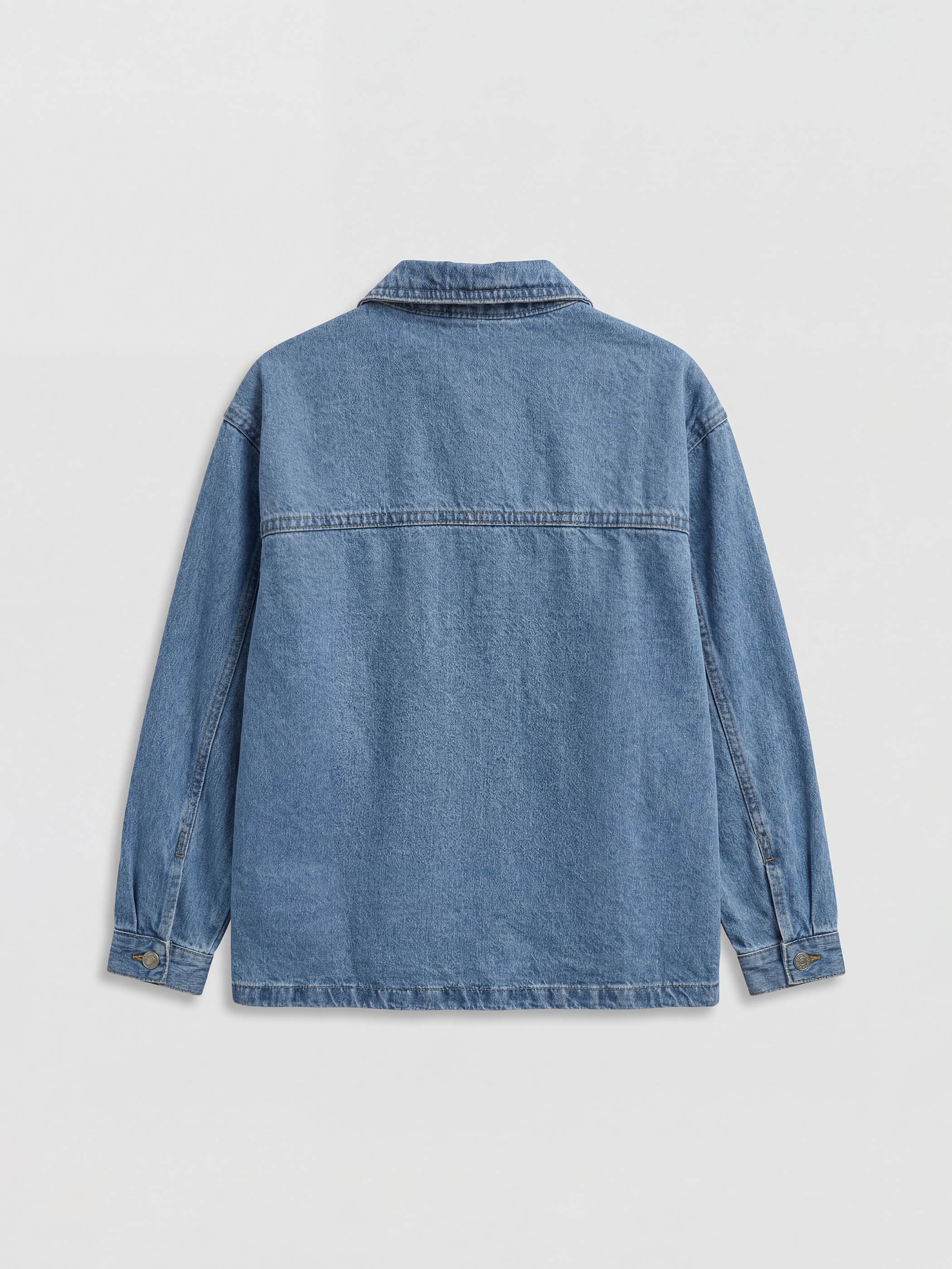 قميص جينز نيلي ولد-1