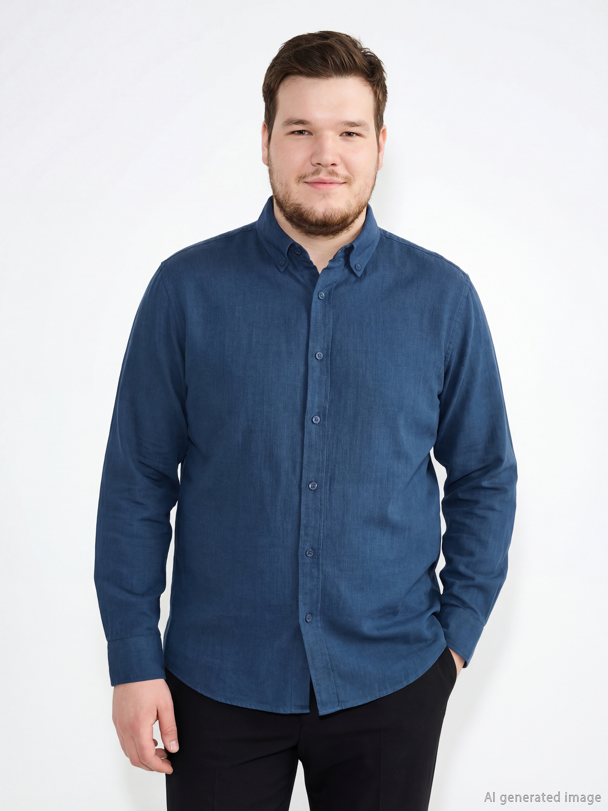 SOUTHBLUE Regular Fit Armürlü Erkek Gömlek - S68389Z8-1J2