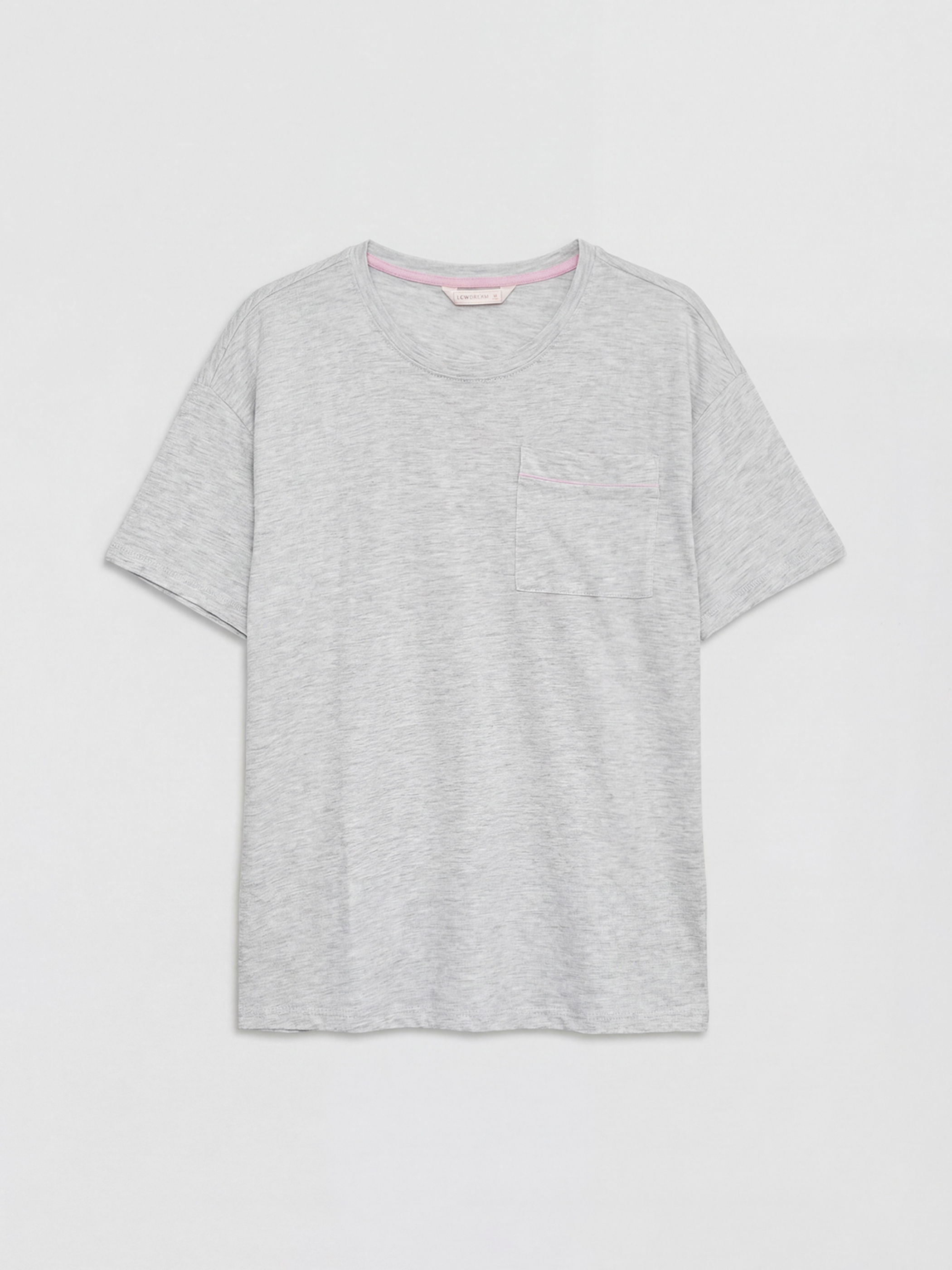 Женщины Розовый Пижамный комплект с шортами-1