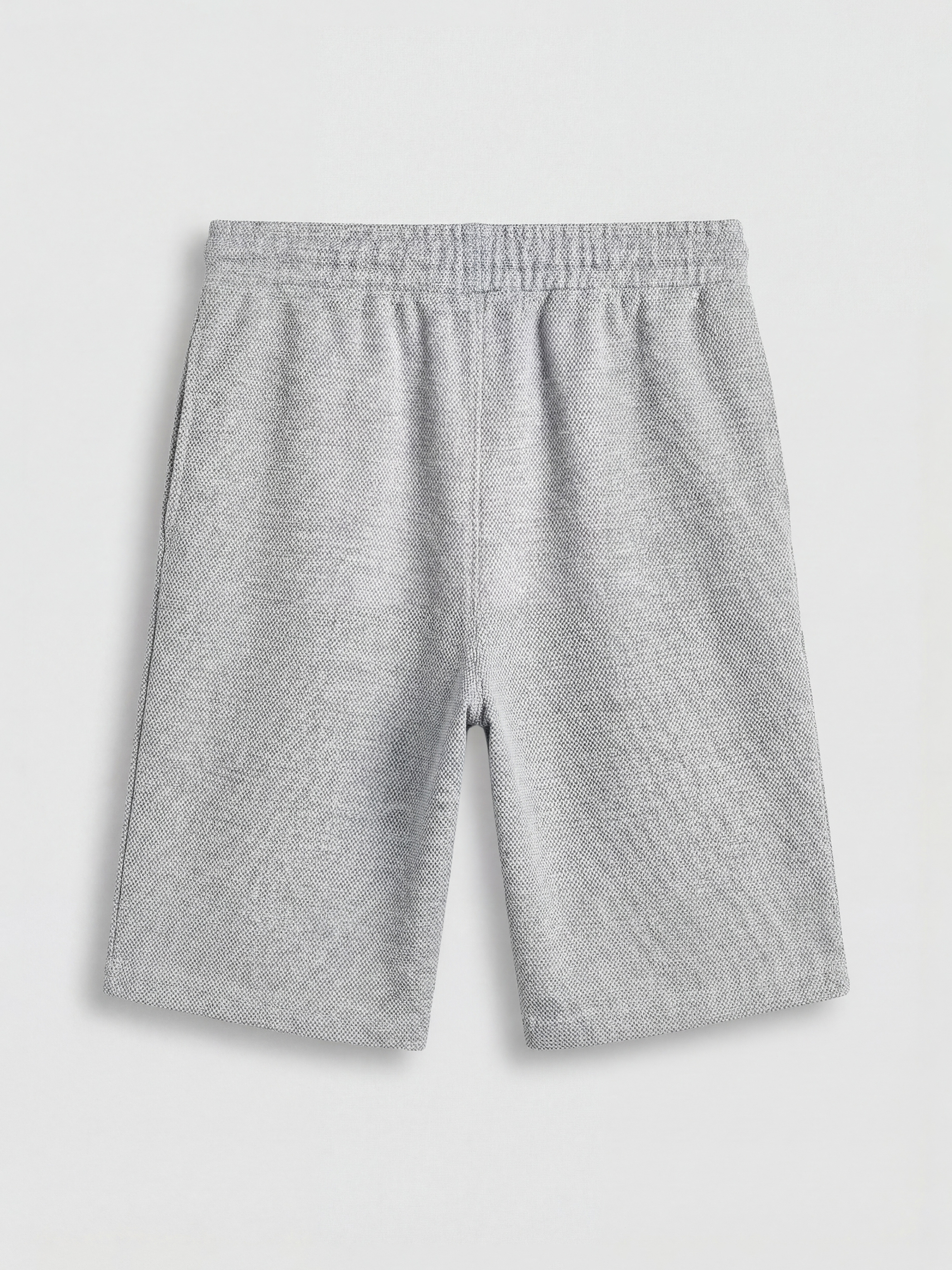 Gri Standart Kalıp Erkek Şort-5