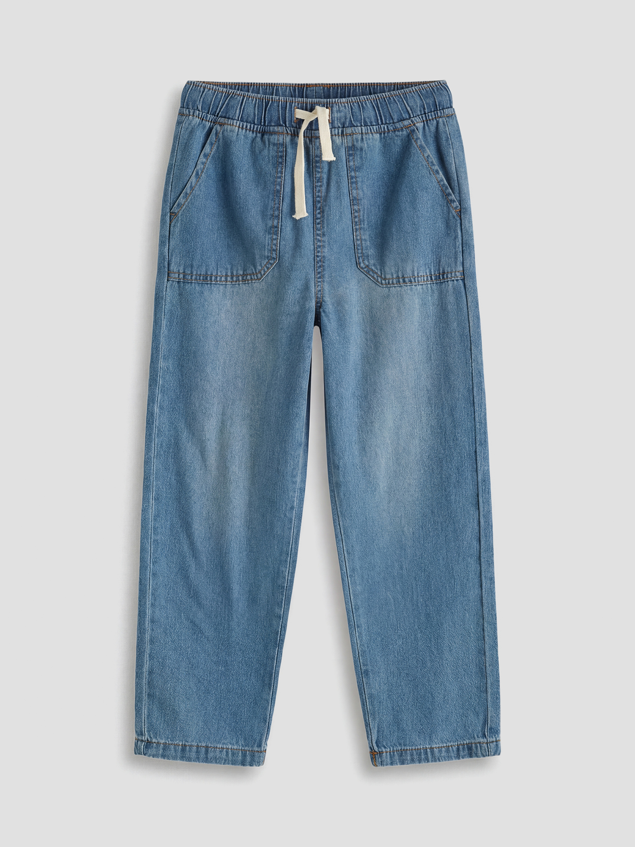 LCW Kids Beli Lastikli Erkek Çocuk Jean Pantolon