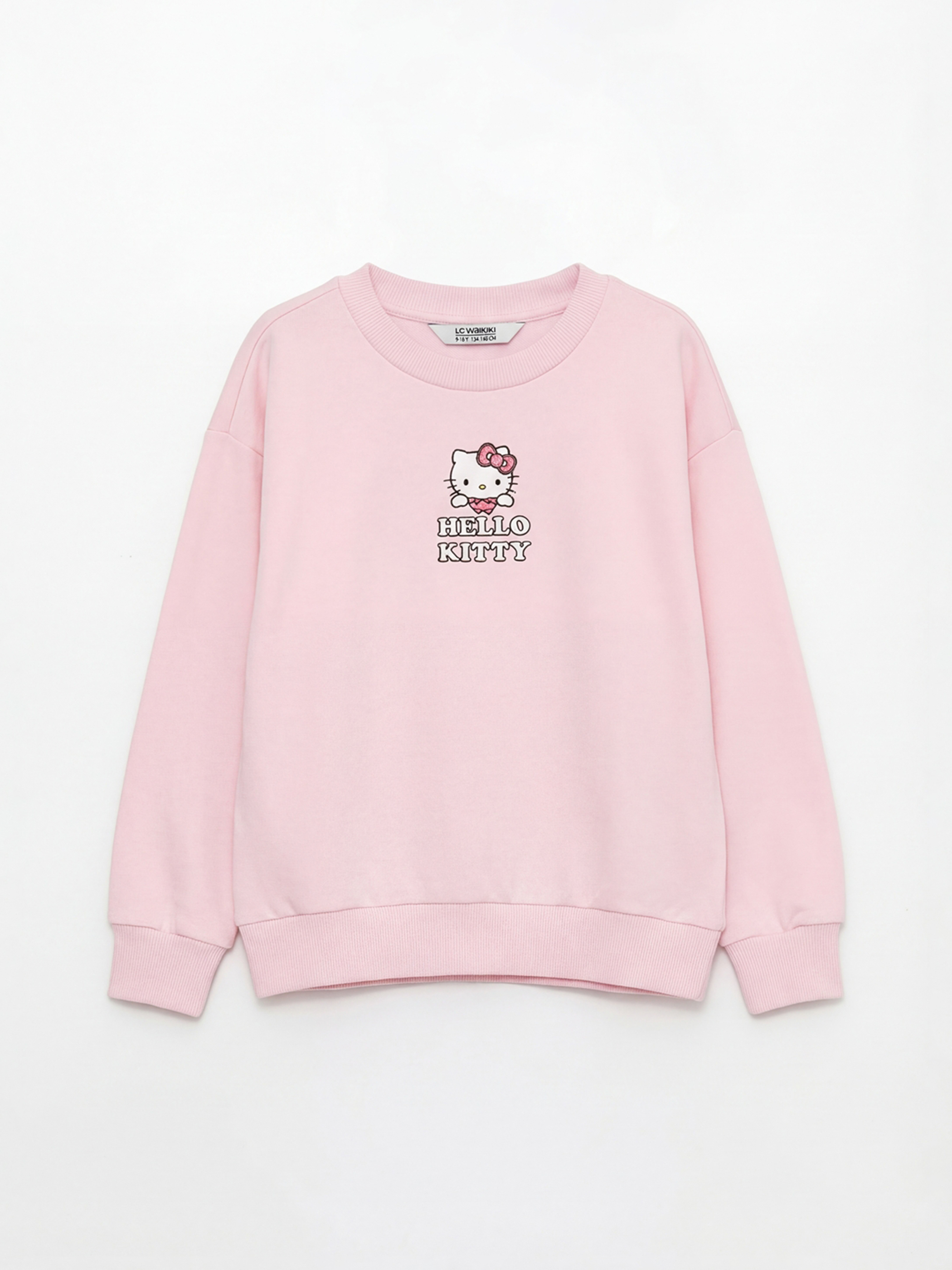 LCW Kids Hello Kitty Baskılı Kız Çocuk Sweatshirt - S69097Z4-QWM