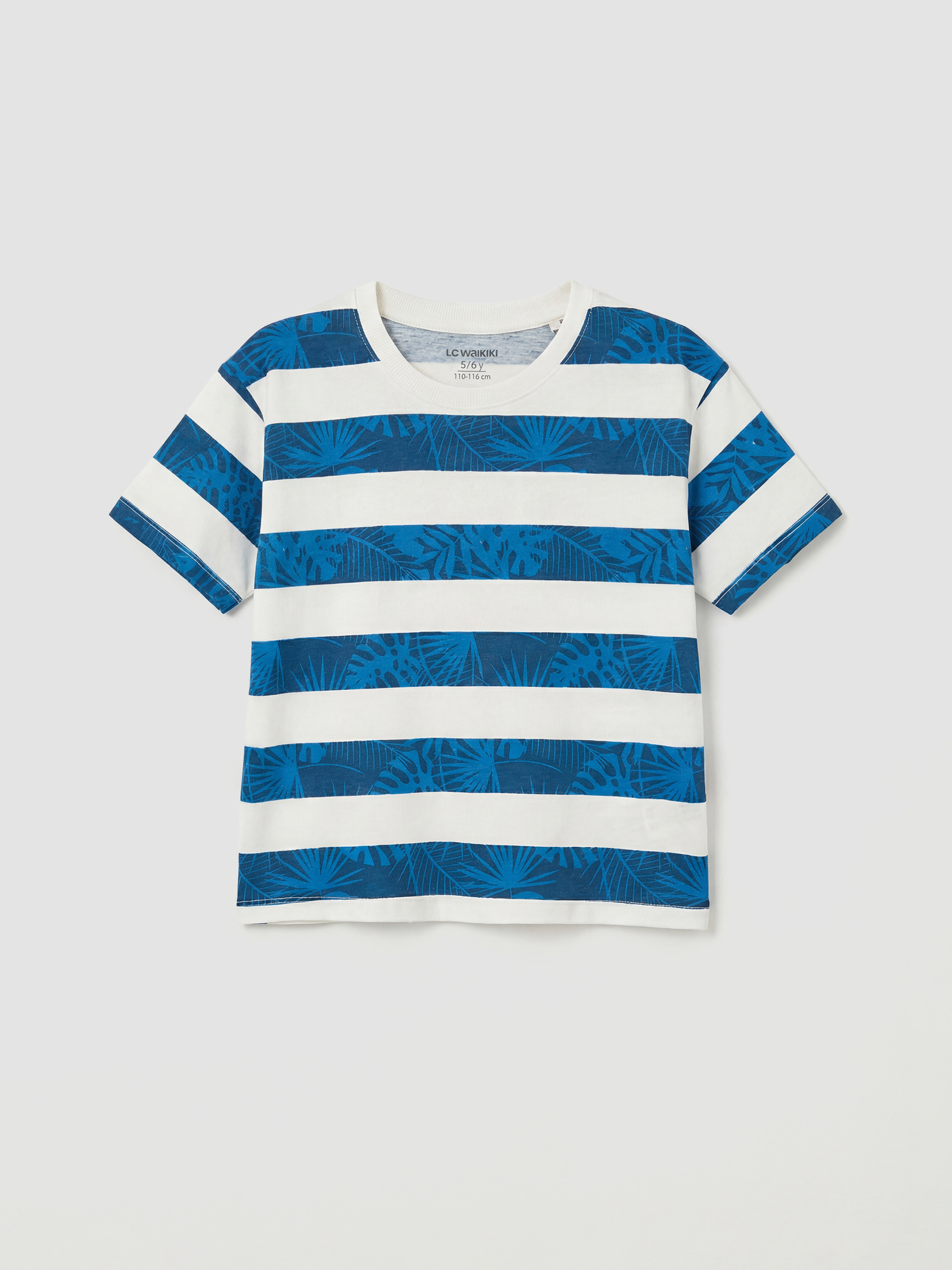 LCW Kids Bisiklet Yaka Erkek Çocuk Tişört - S69155Z1-LQR