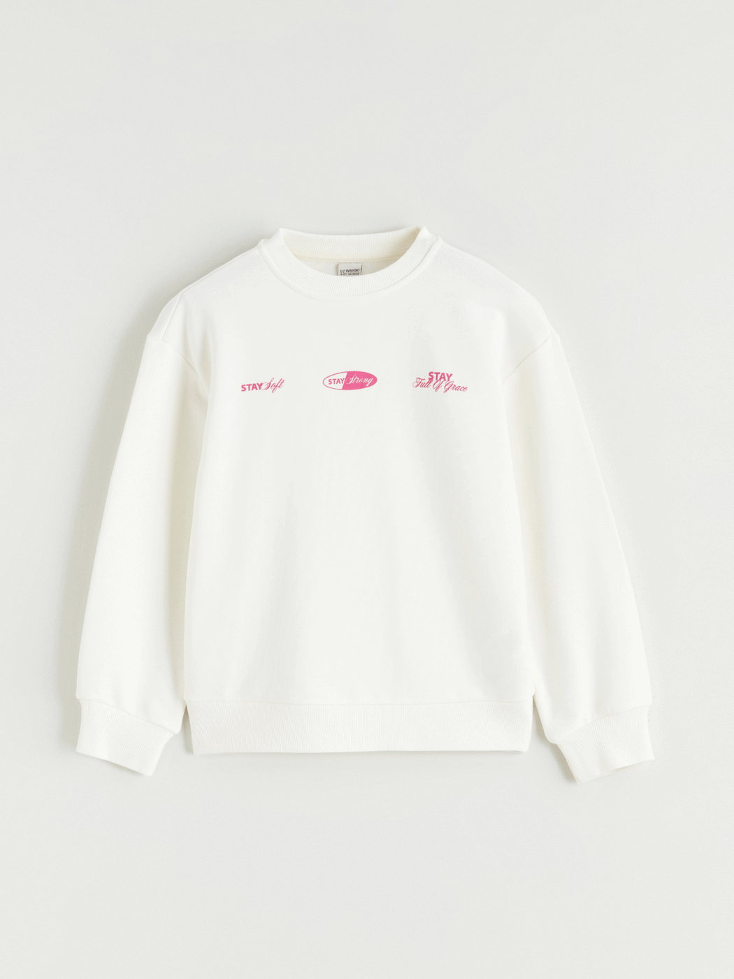 LCW Kids Baskılı Kız Çocuk Sweatshirt - S69579Z4-FDV