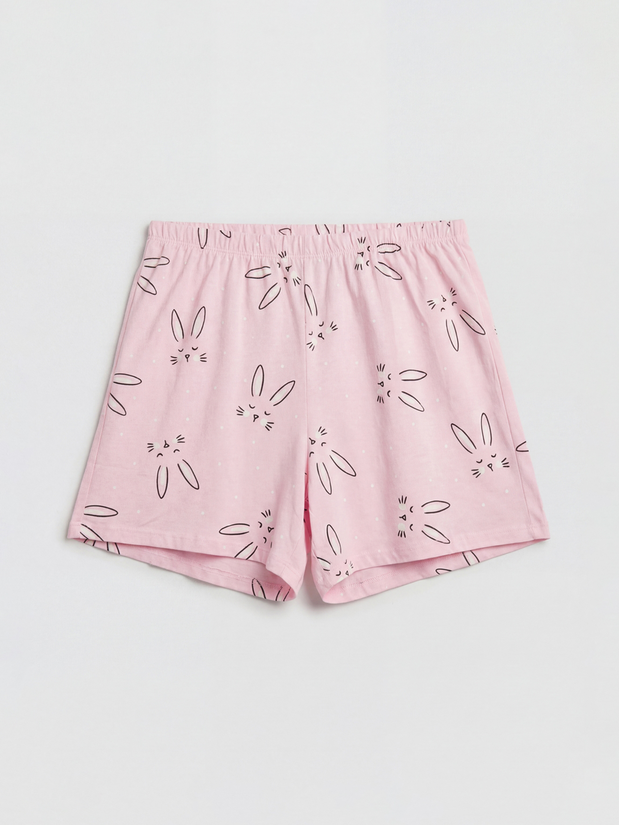 Женщины Розовый Пижамный комплект-2