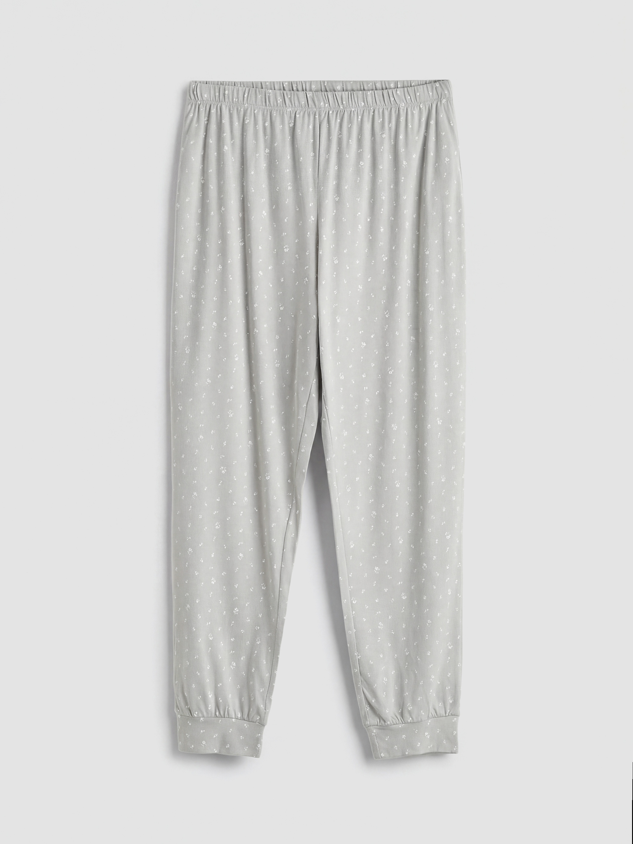 LCW DREAM Beli Lastikli Desenli Kadın Jogger Pijama Altı