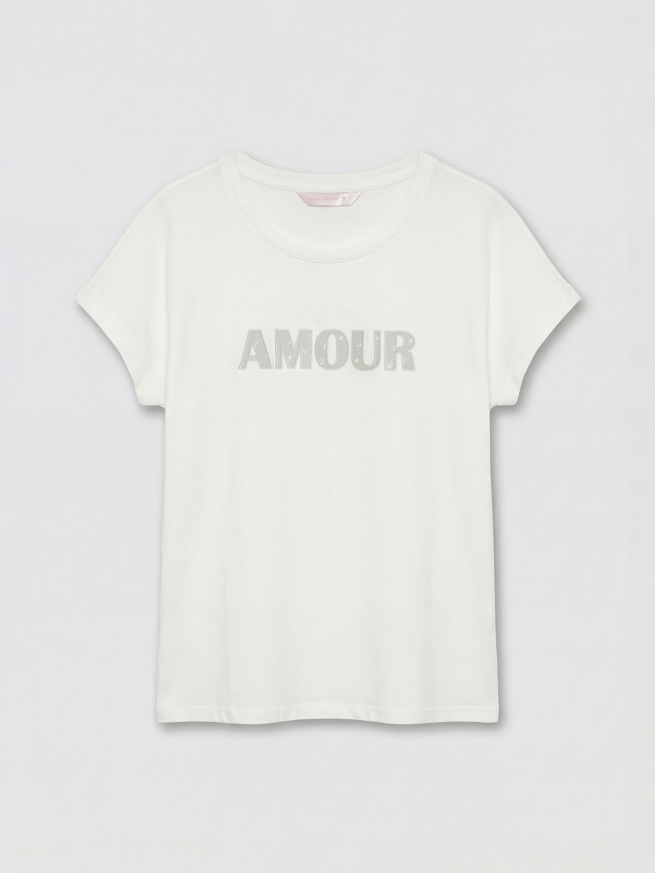 Yeşil Bisiklet Yaka Baskılı Kadın Pijama Takımı-1