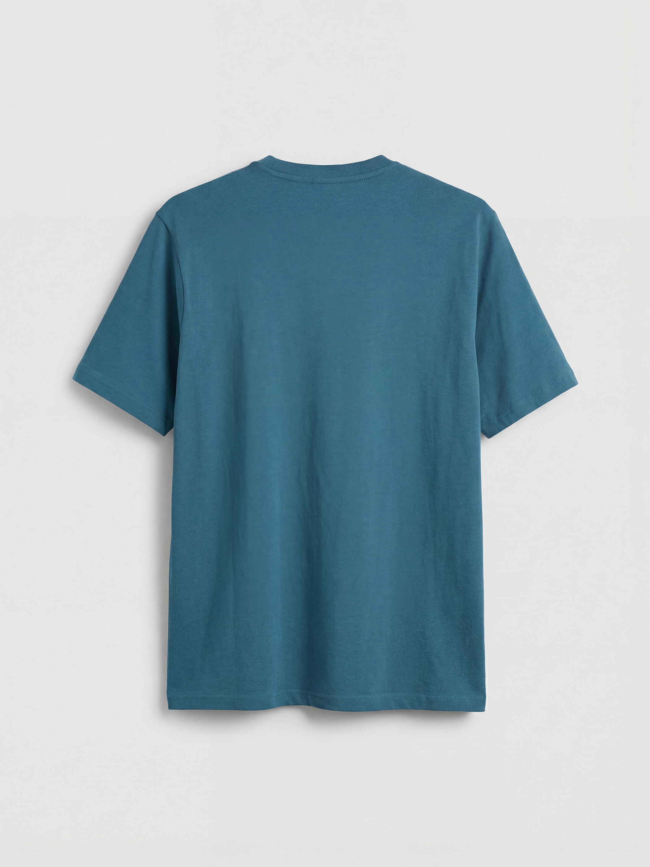 მამაკაცები მოლურჯო-მომწვანო ფირუზისფერი მაისურები და ზედები-5