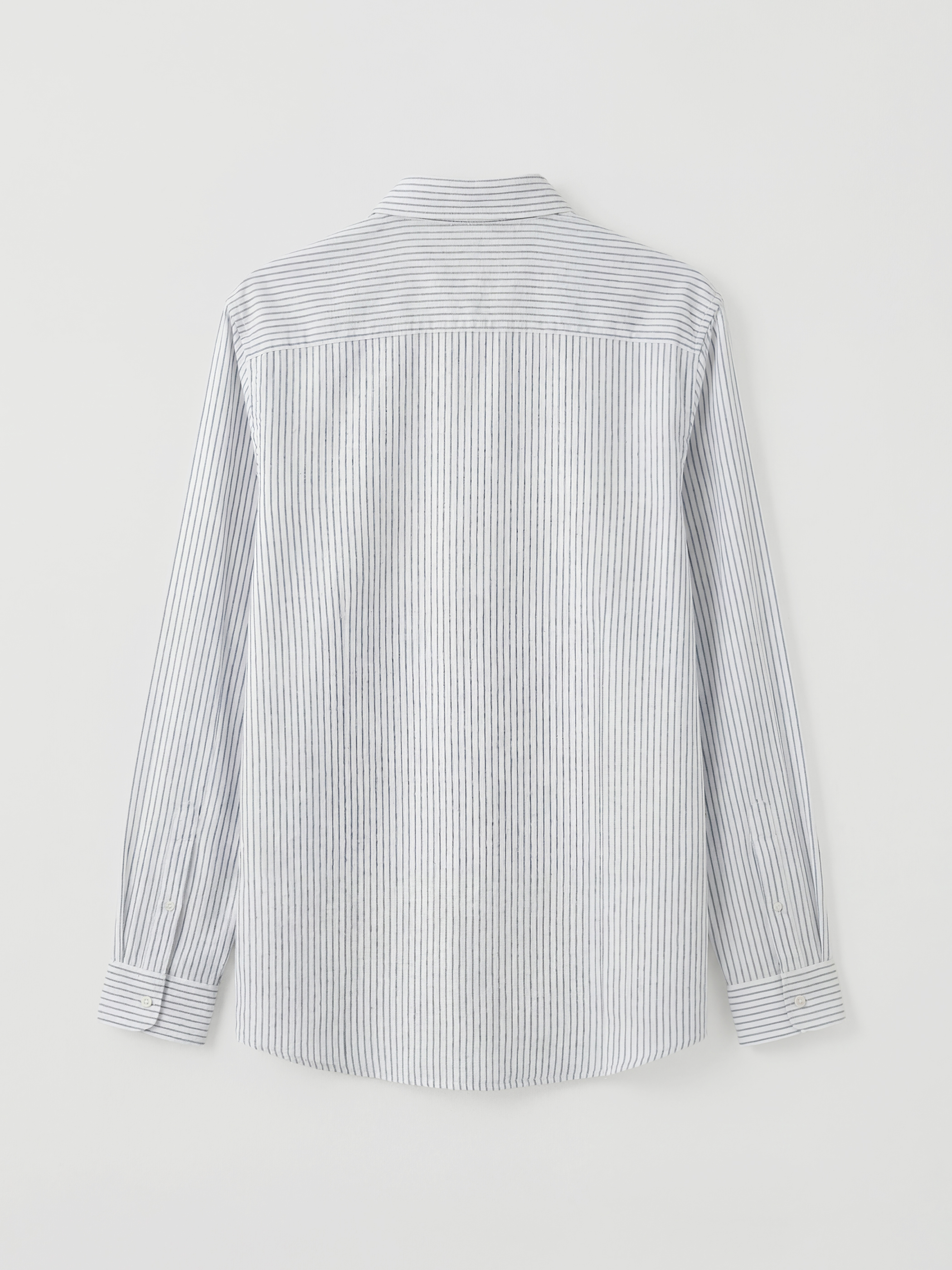 Regular Fit Linen Look Men's Shirt-5