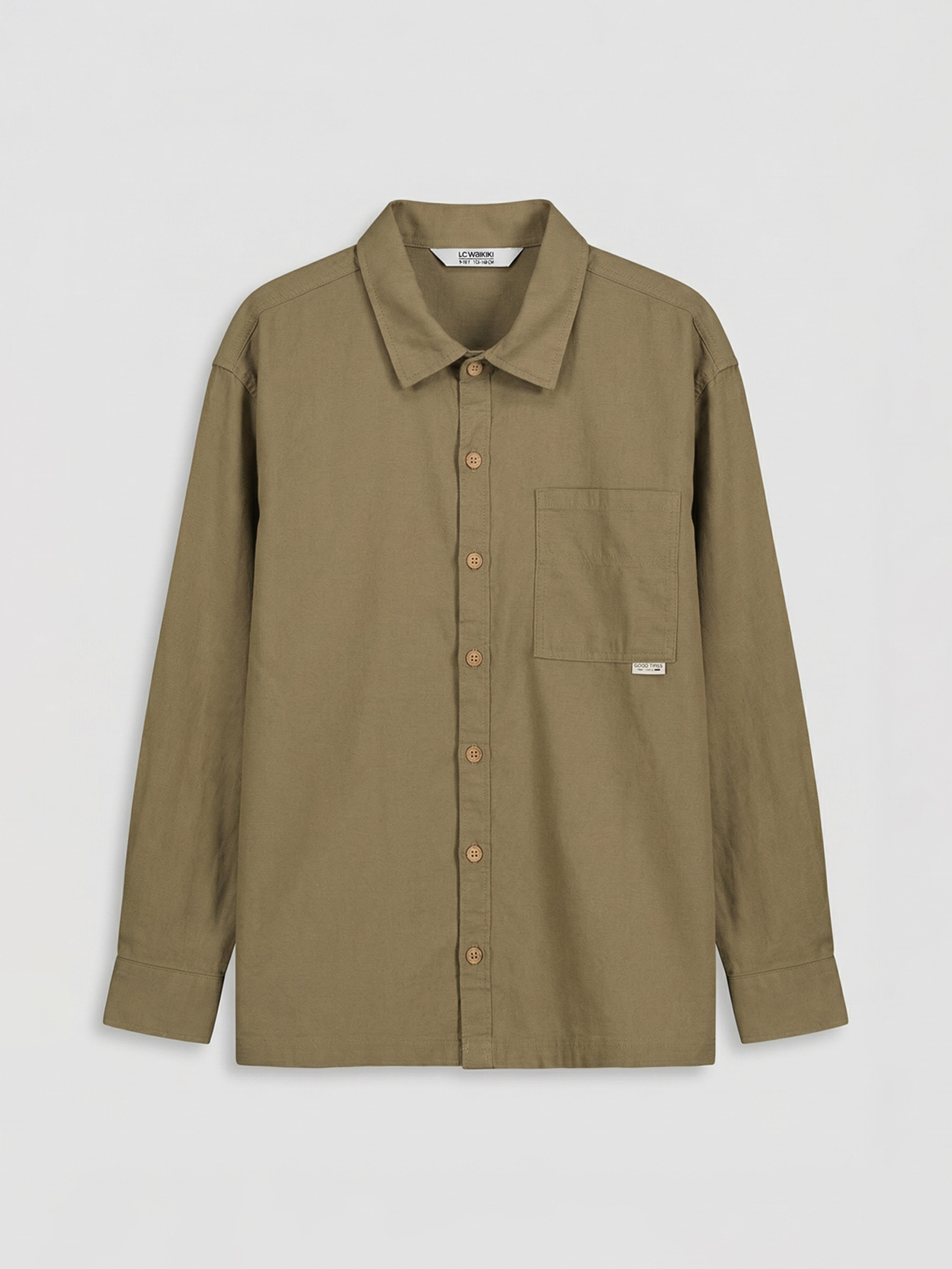 LCW Kids Boy KHAKI Shirt - S6AJ89Z4-GXF