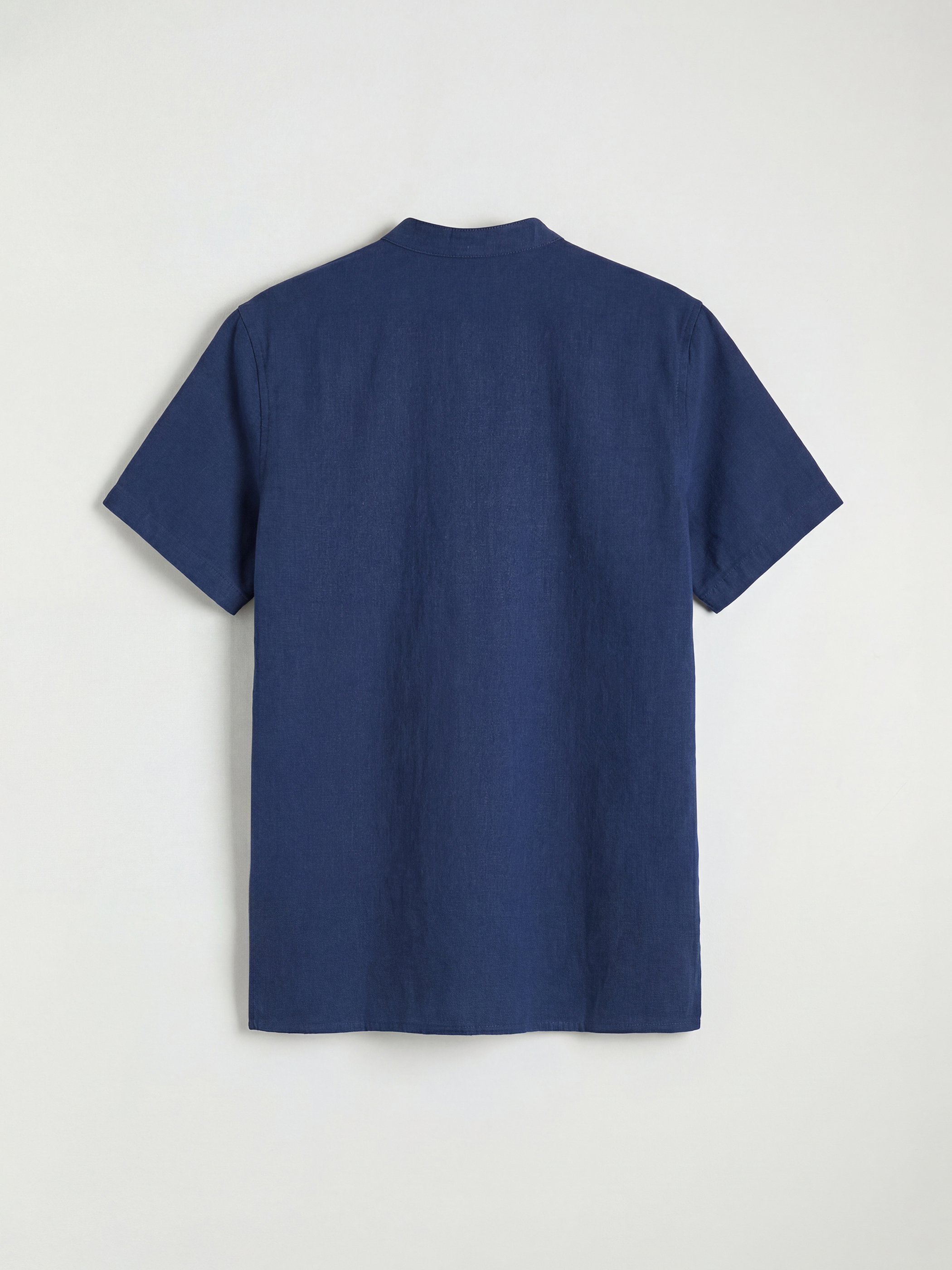 İndigo Hakim Yaka Basic Erkek Çocuk Gömlek-1