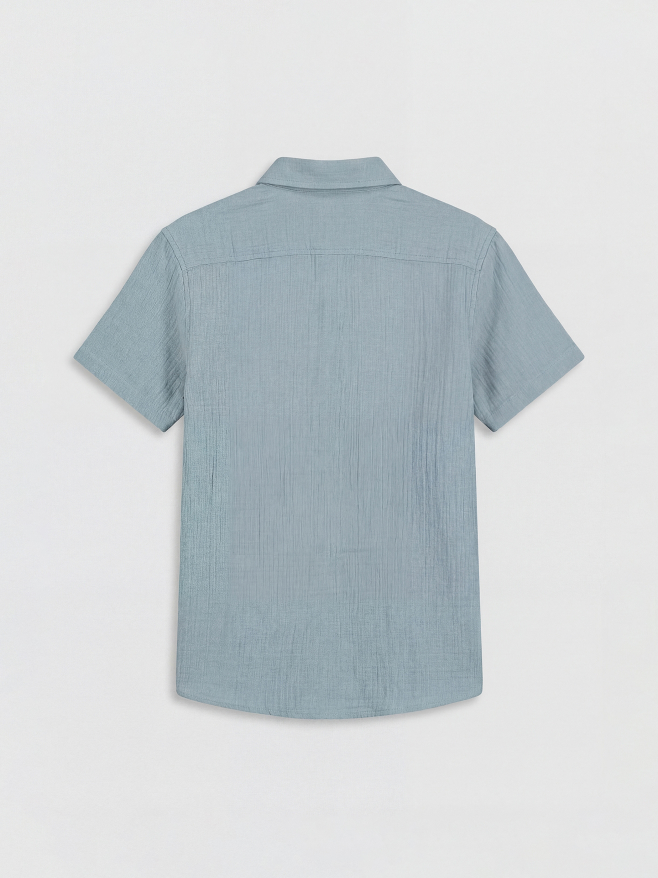 Embroidered Boys' Muslin Shirt-1