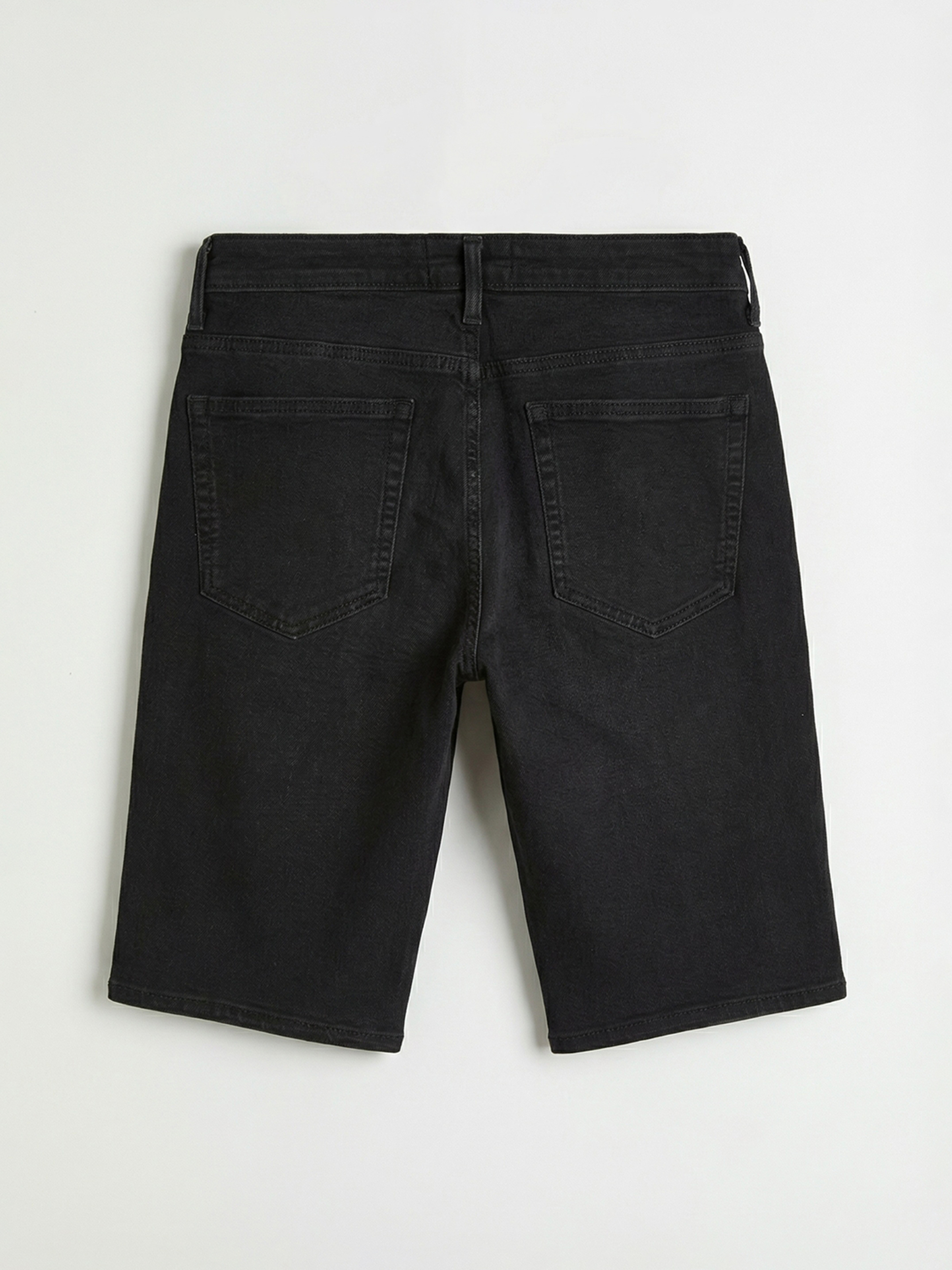 Slim Fit Men's Denim Shorts-5