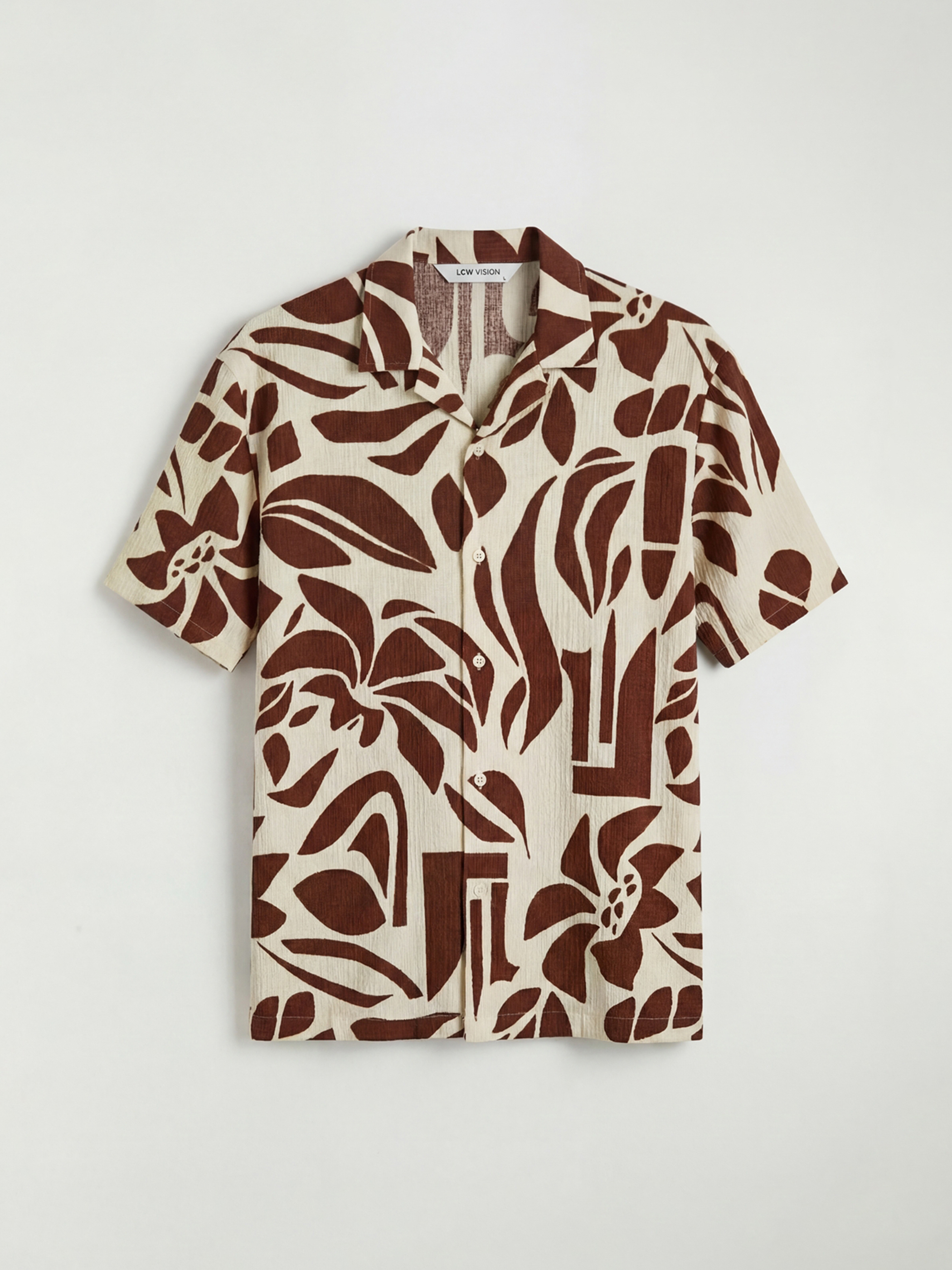 Chemise imprimée homme coupe régulière-4