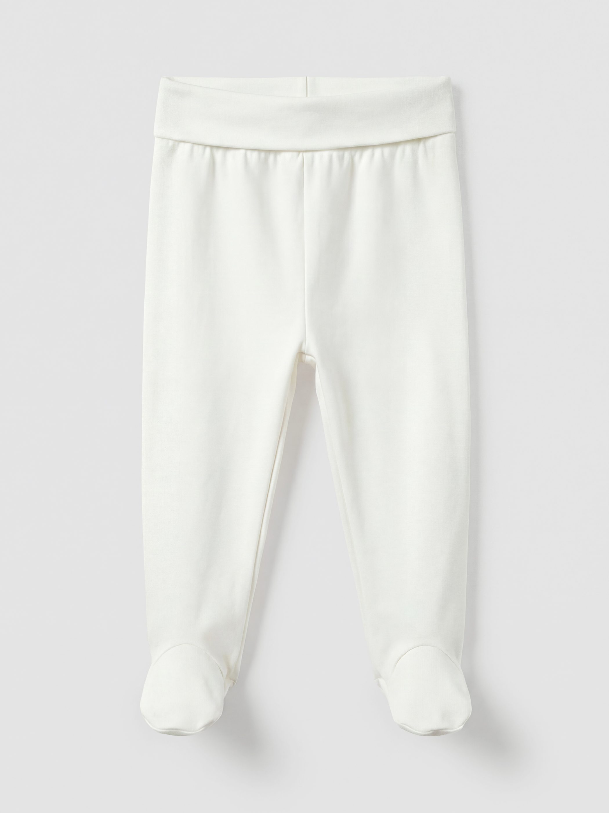 Ekru Erkek Bebek Patikli Pantolon 2'li-3