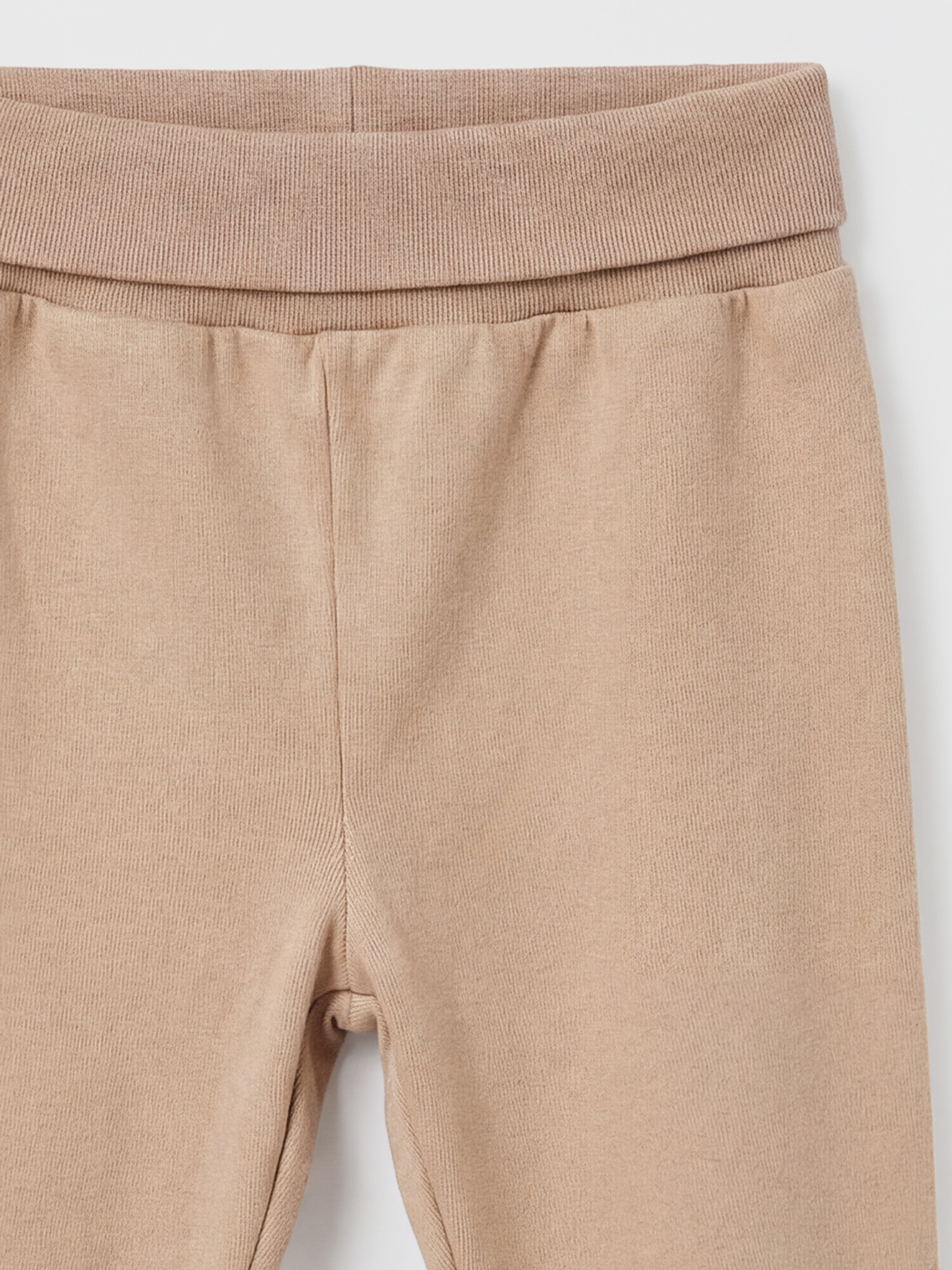 Ekru Erkek Bebek Patikli Pantolon 2'li-5