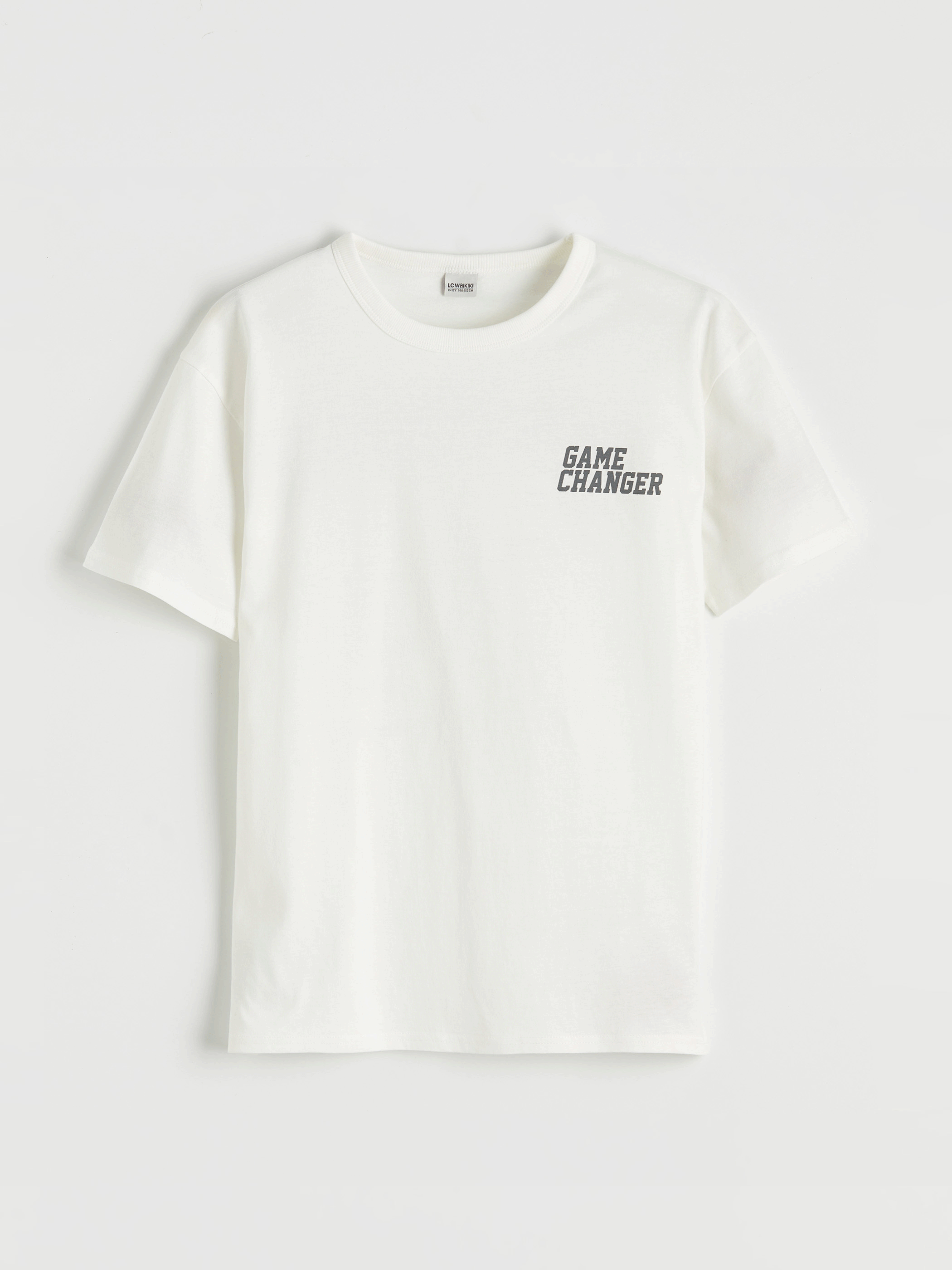 LCW Kids Boy ECRU T-Shirt - S6AR65Z4-R9J