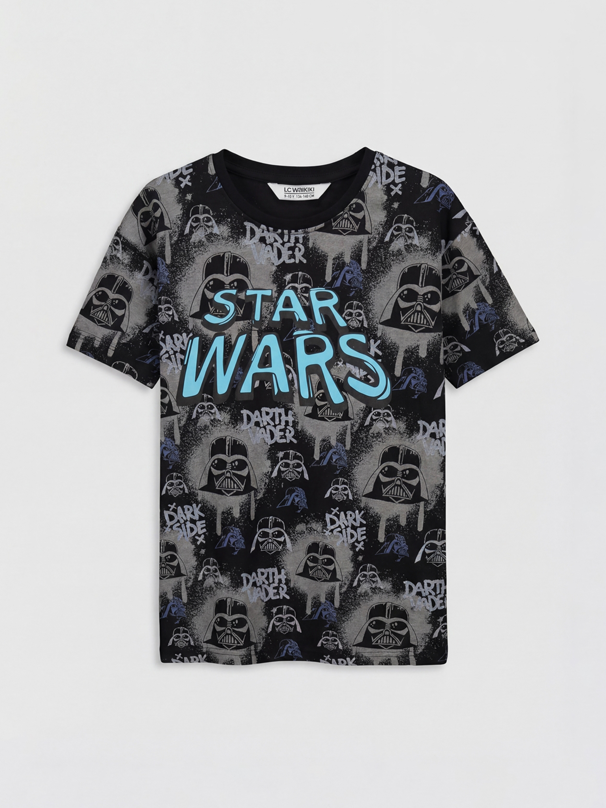 Boy BLACK Shortie Pyjama Set-1