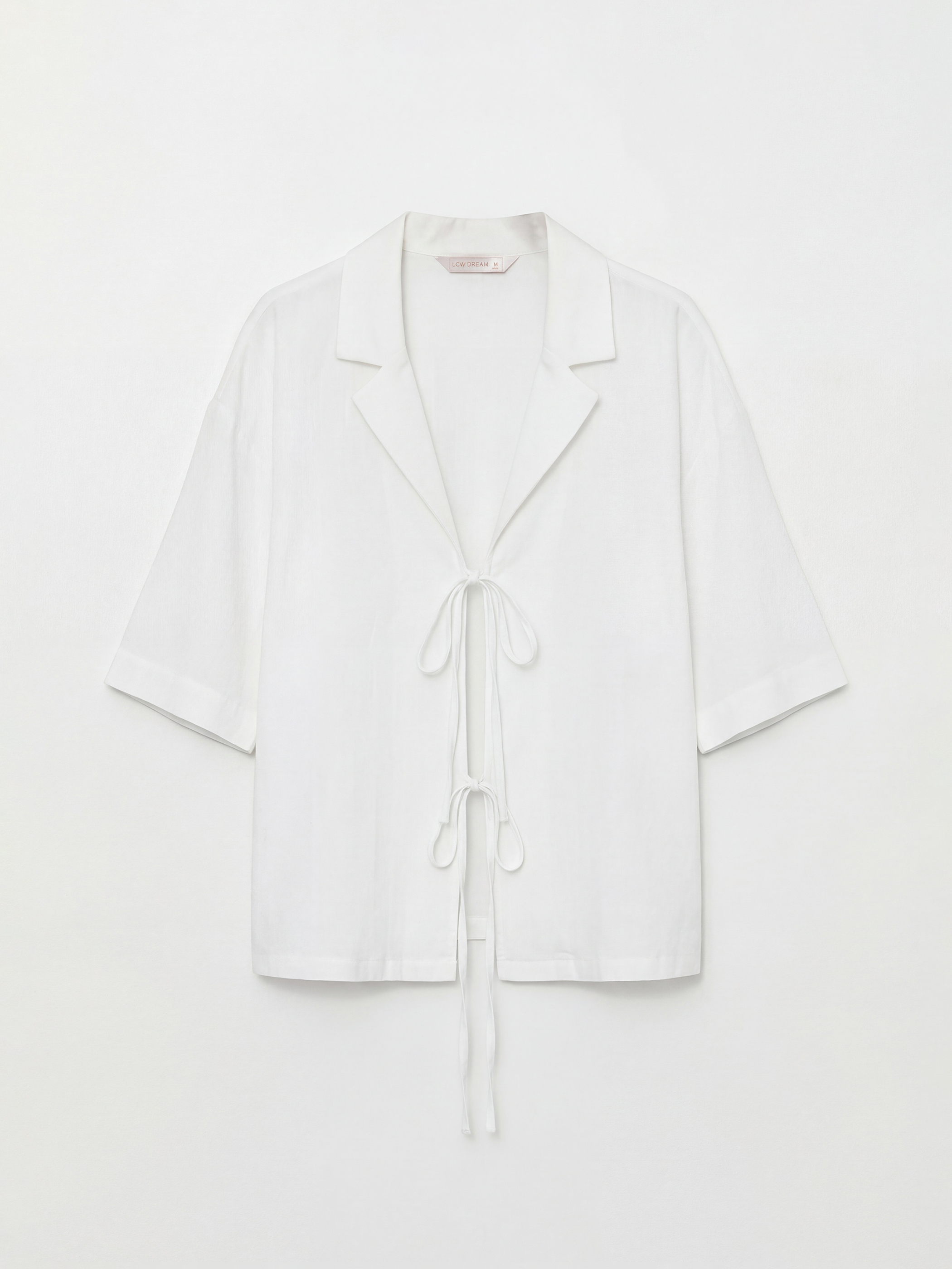 Tie-Front Women's Beach Shirt-1