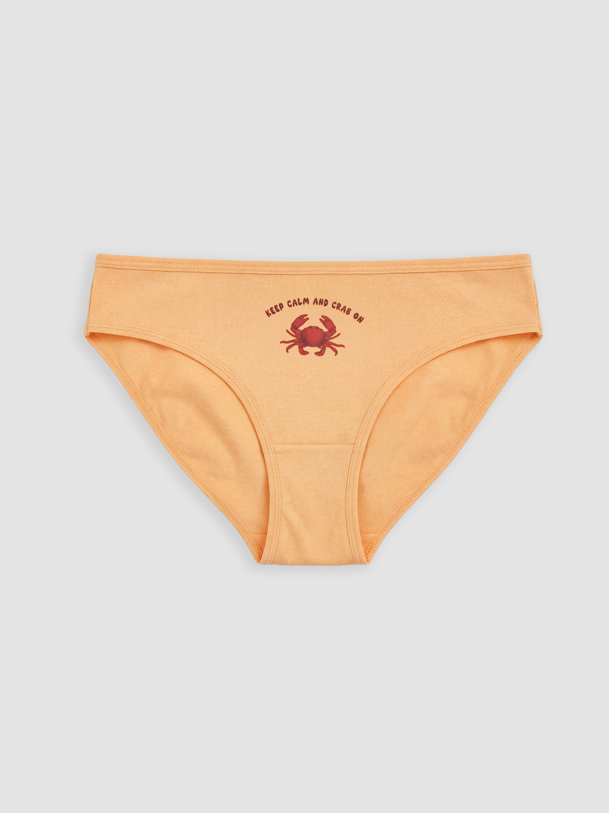 Mavi Baskılı Bikini Külot 5'li-3