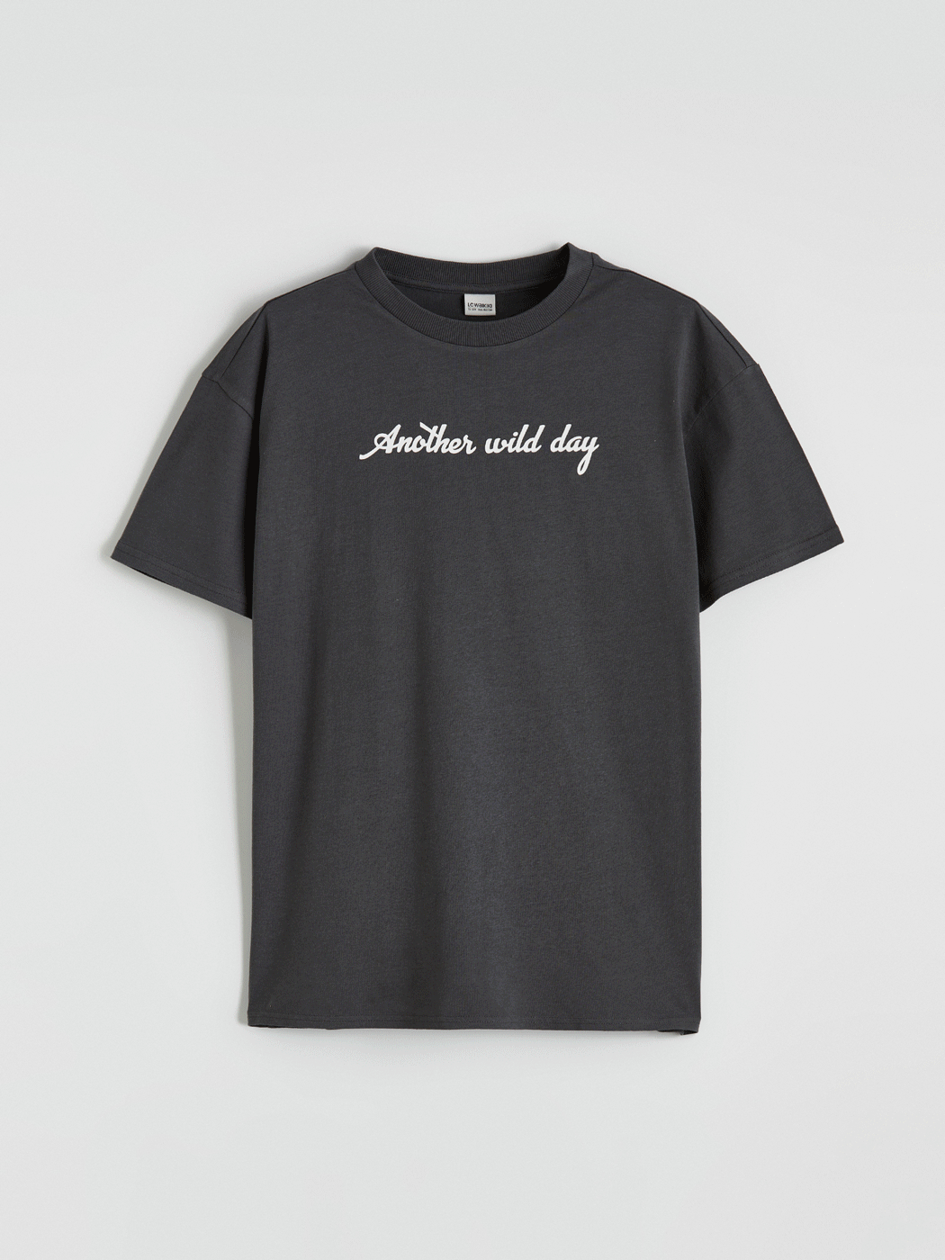 LCW Kids Bisiklet Yaka Erkek Çocuk Baskılı Tişört - S6BB84Z4-R4Q