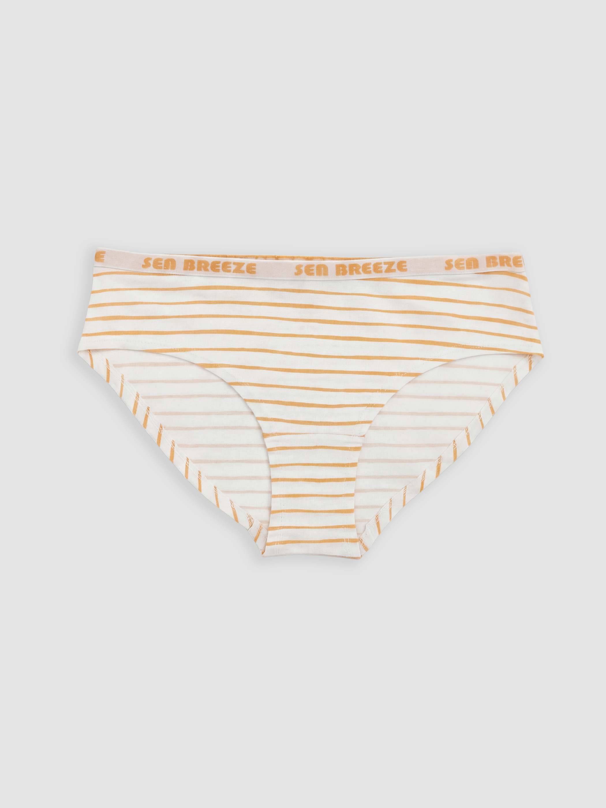 Beyaz Desenli Hipster Külot 3'lü-2