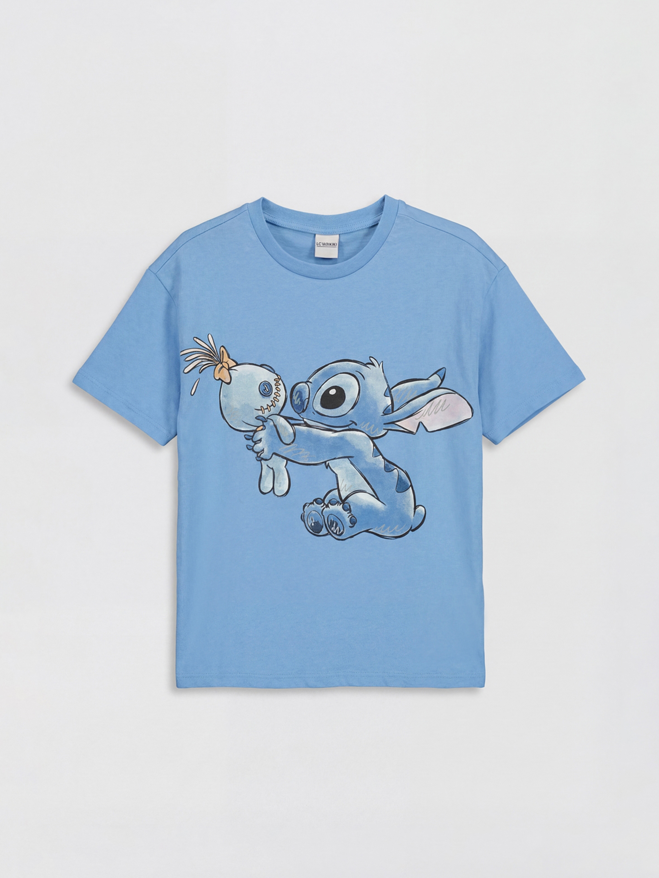 LCW Kids Girl BLUE T-Shirt - S6BH74Z4-YTE