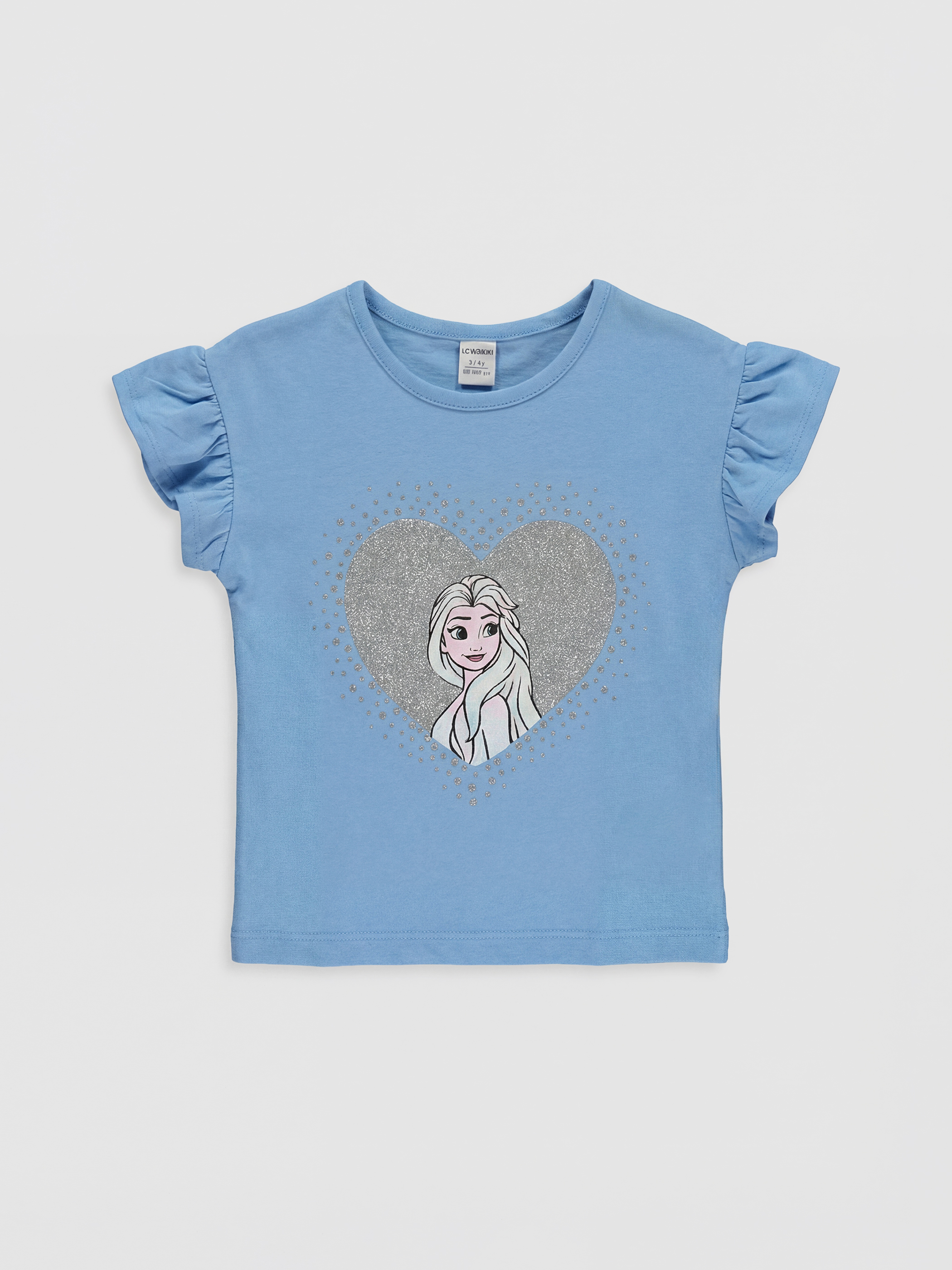 LCW Kids Frozen Printed Girl's T-Shirt - S6BH75Z1-QXH