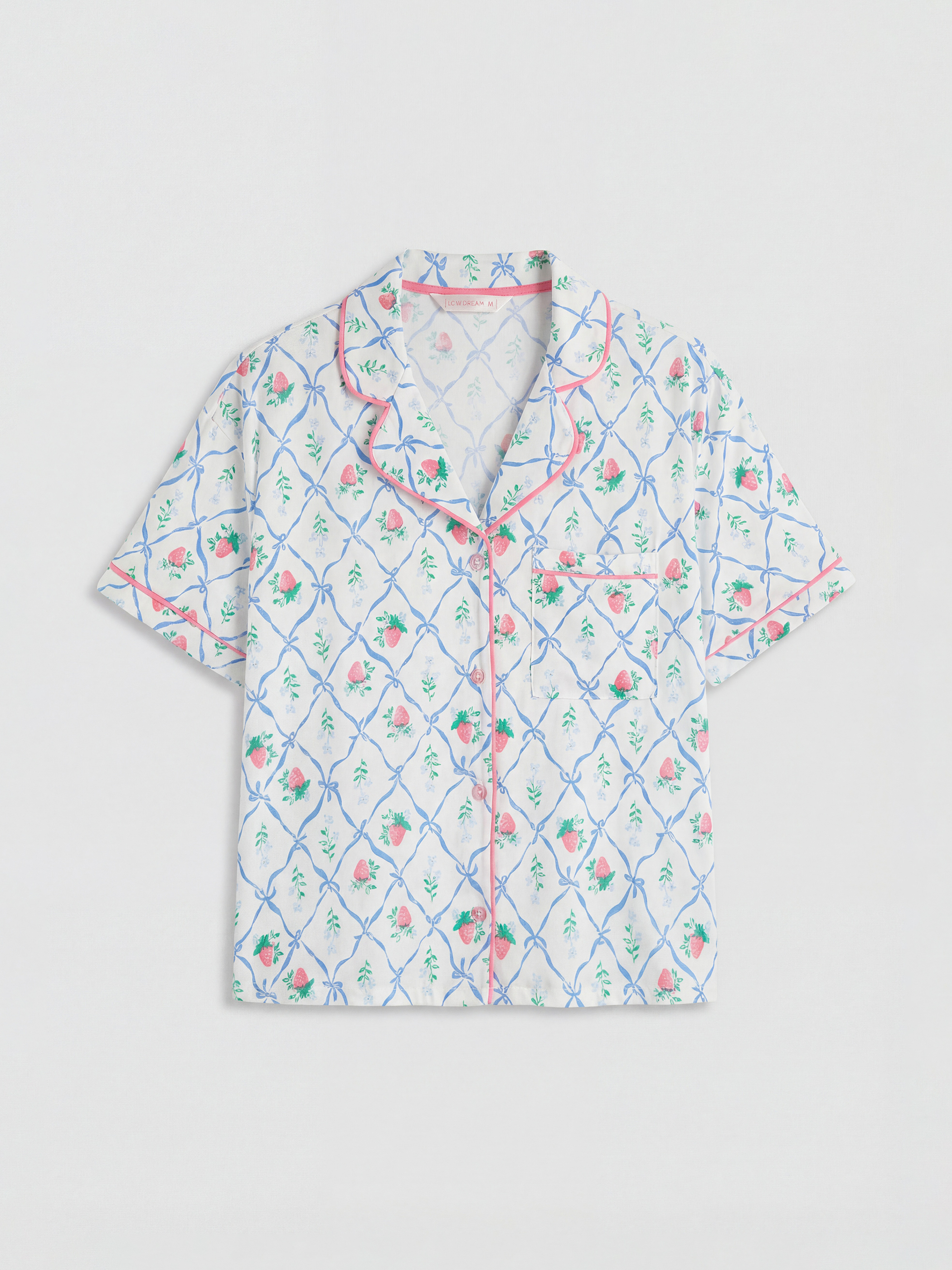 Woman ECRU Shortie Pyjama Set-5