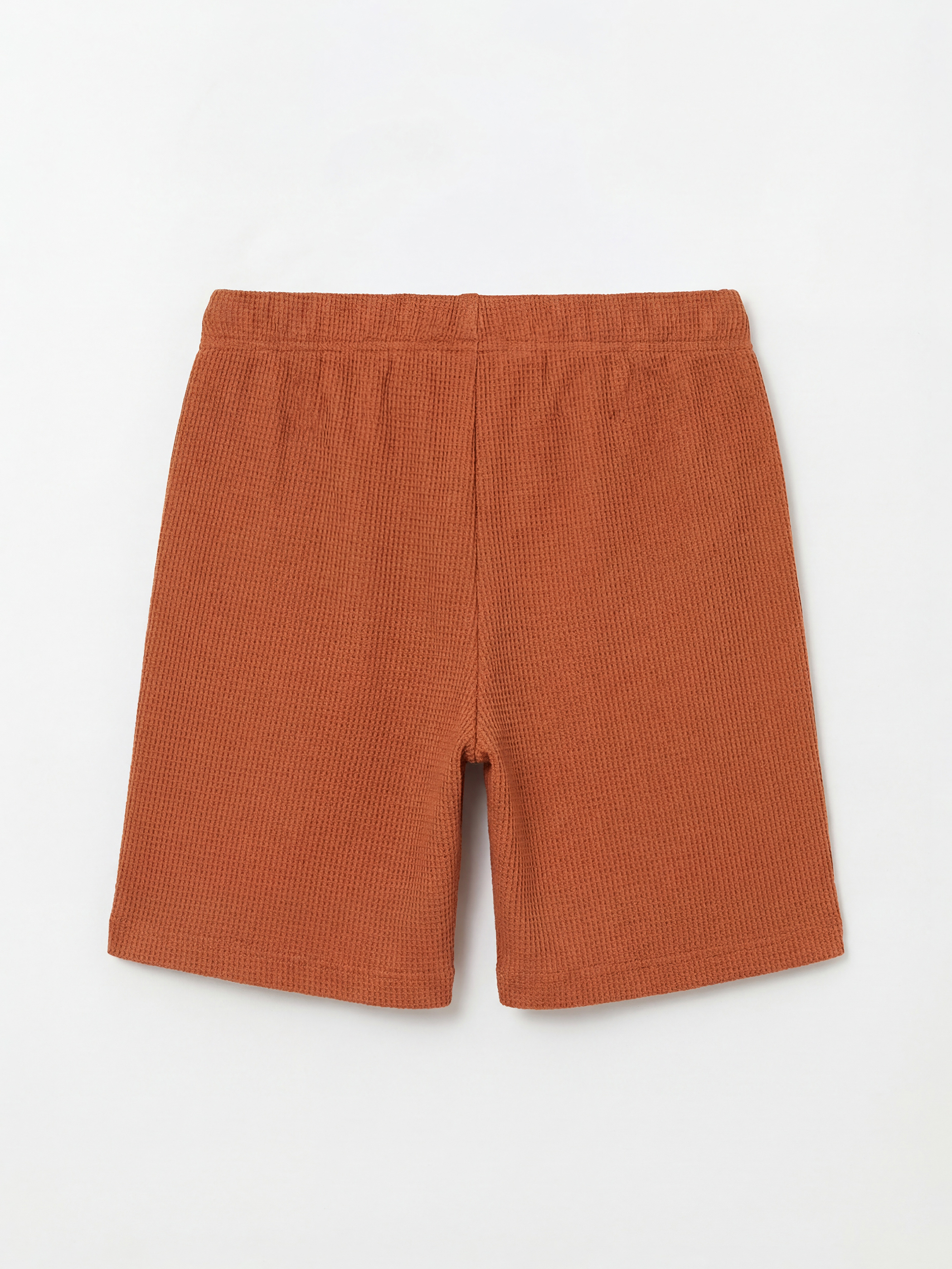 Ekru Bisiklet Yaka Baskılı Erkek Bebek Tişört ve Şort-4