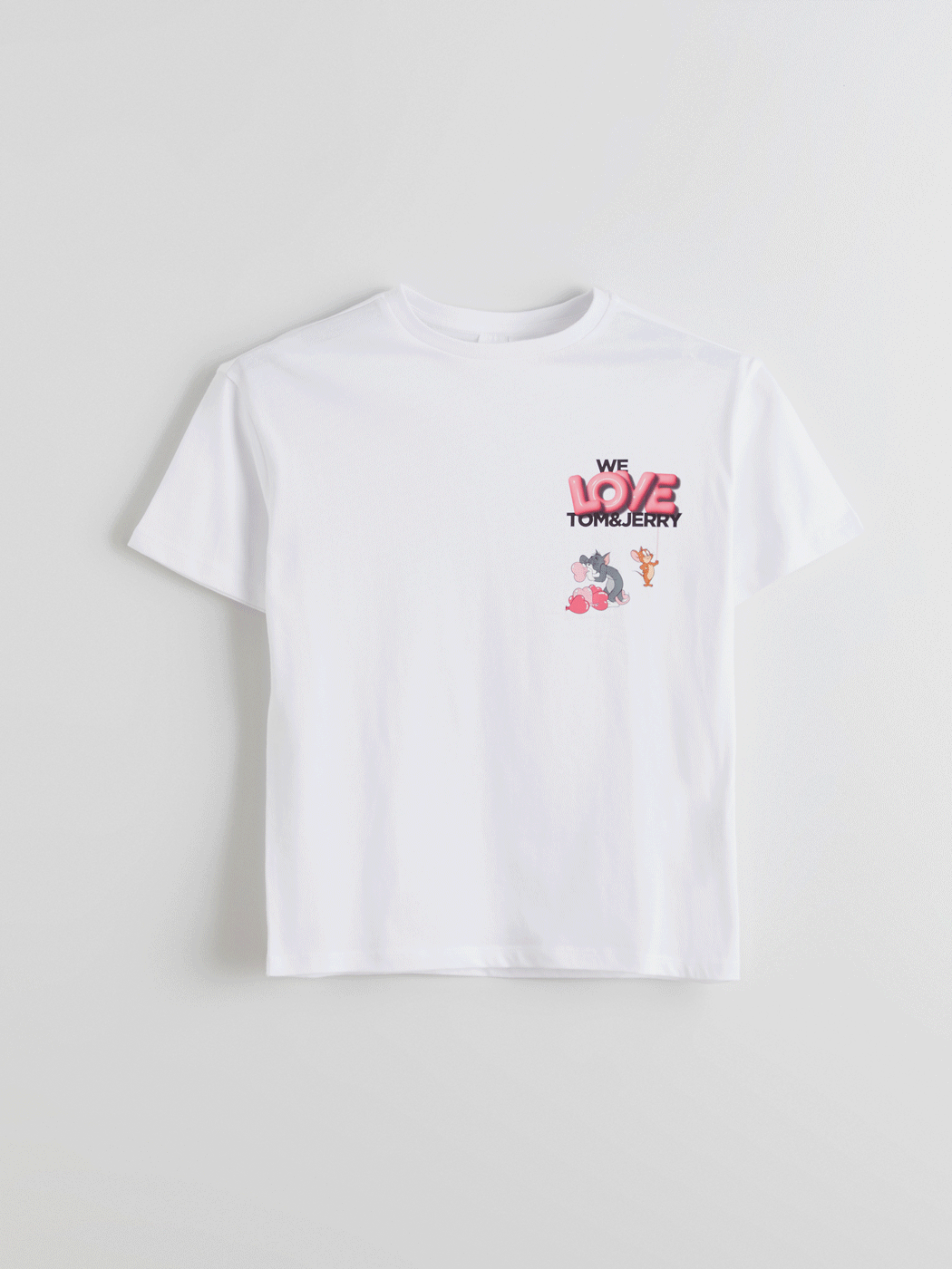 LCW Kids Dečija majica sa printom Tom i Džeri - S6BL41Z4-Q6K
