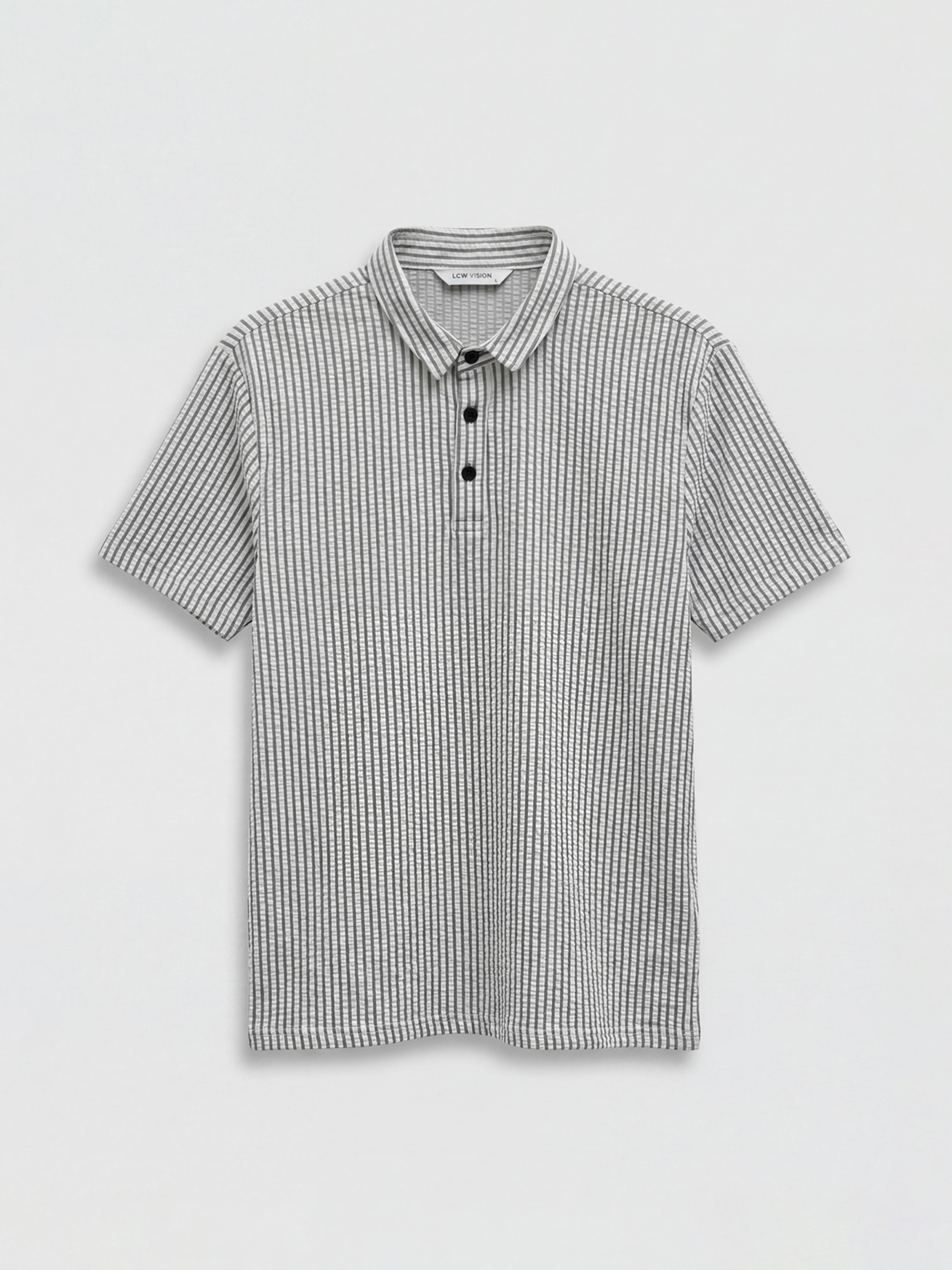 Striped Polo Shirt for Men-4