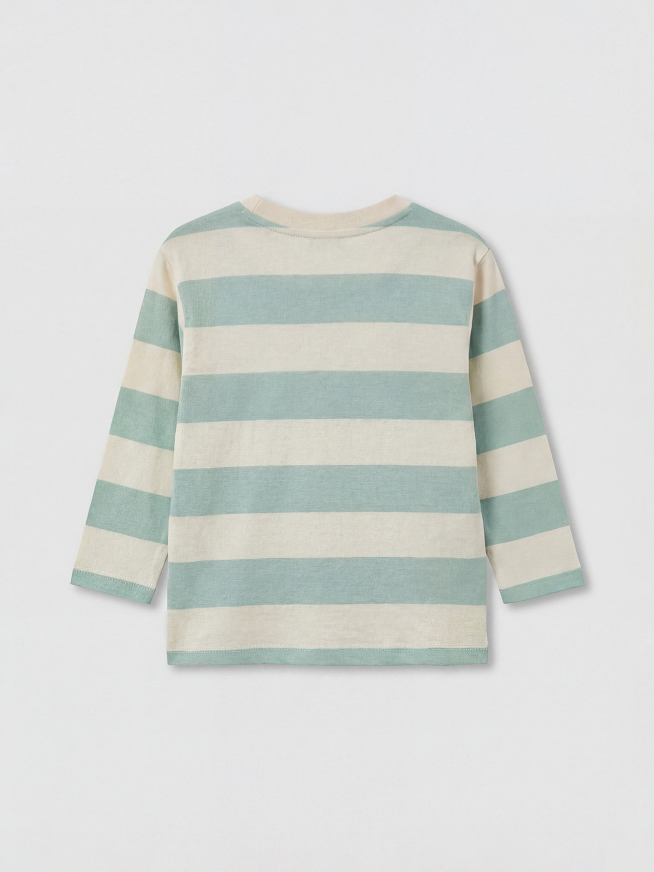 تيشيرت مخطط وصروال ولد صغير-3