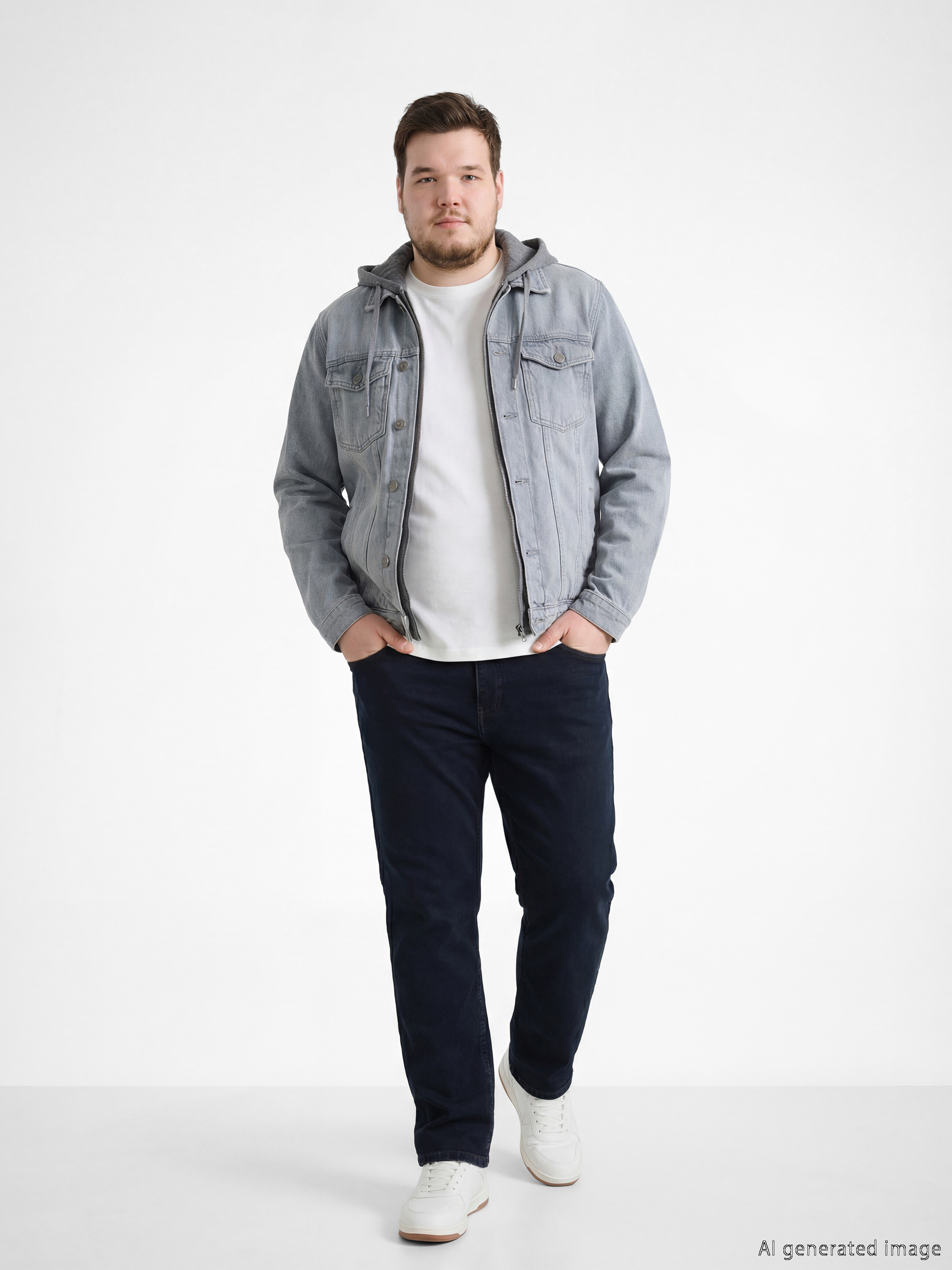 İndigo 790 Rahat Kalıp Erkek Jean Pantolon-2