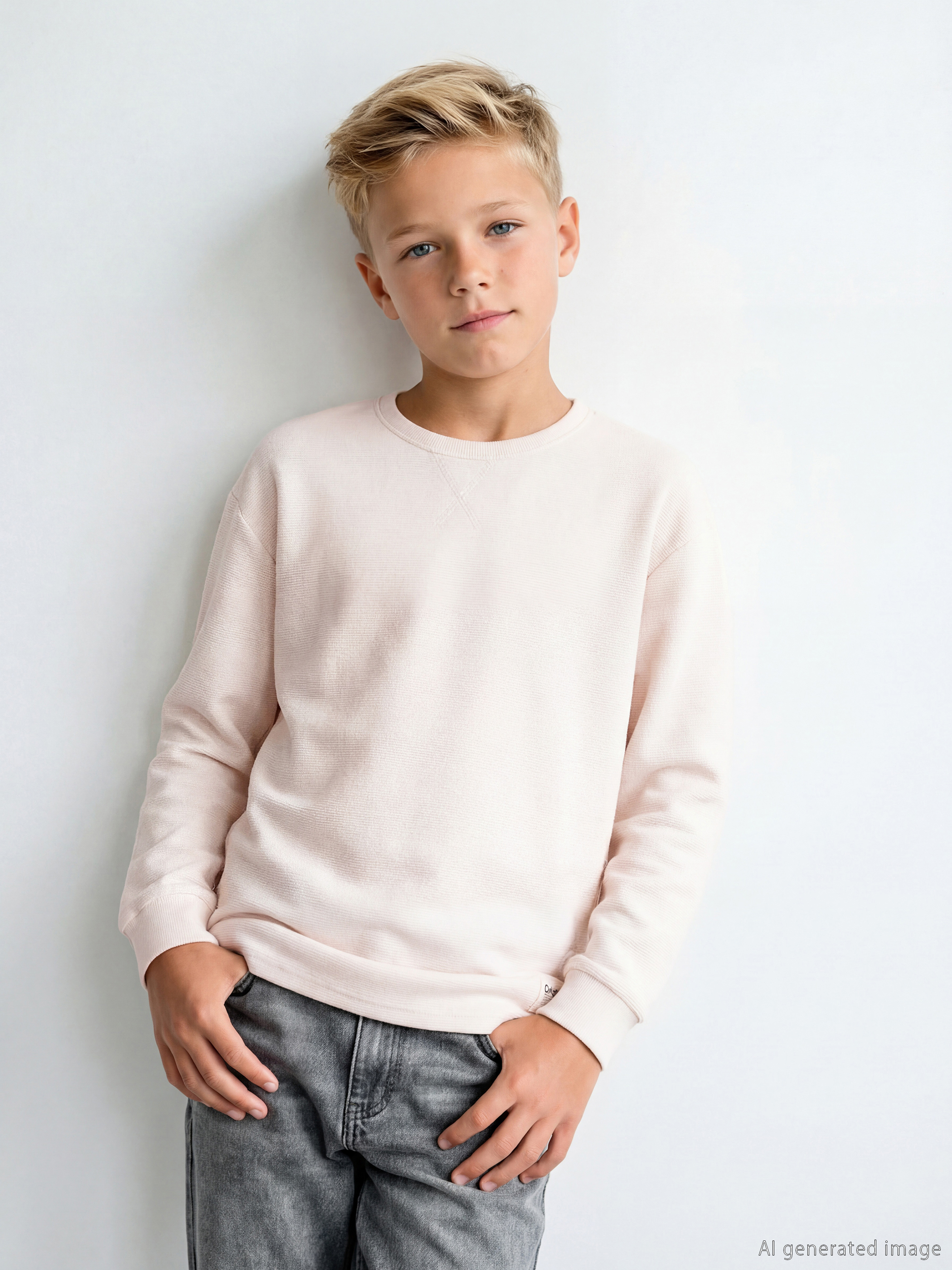 LCW Kids Bisiklet Yaka Erkek Çocuk Tişört - S6BU11Z4-FT0