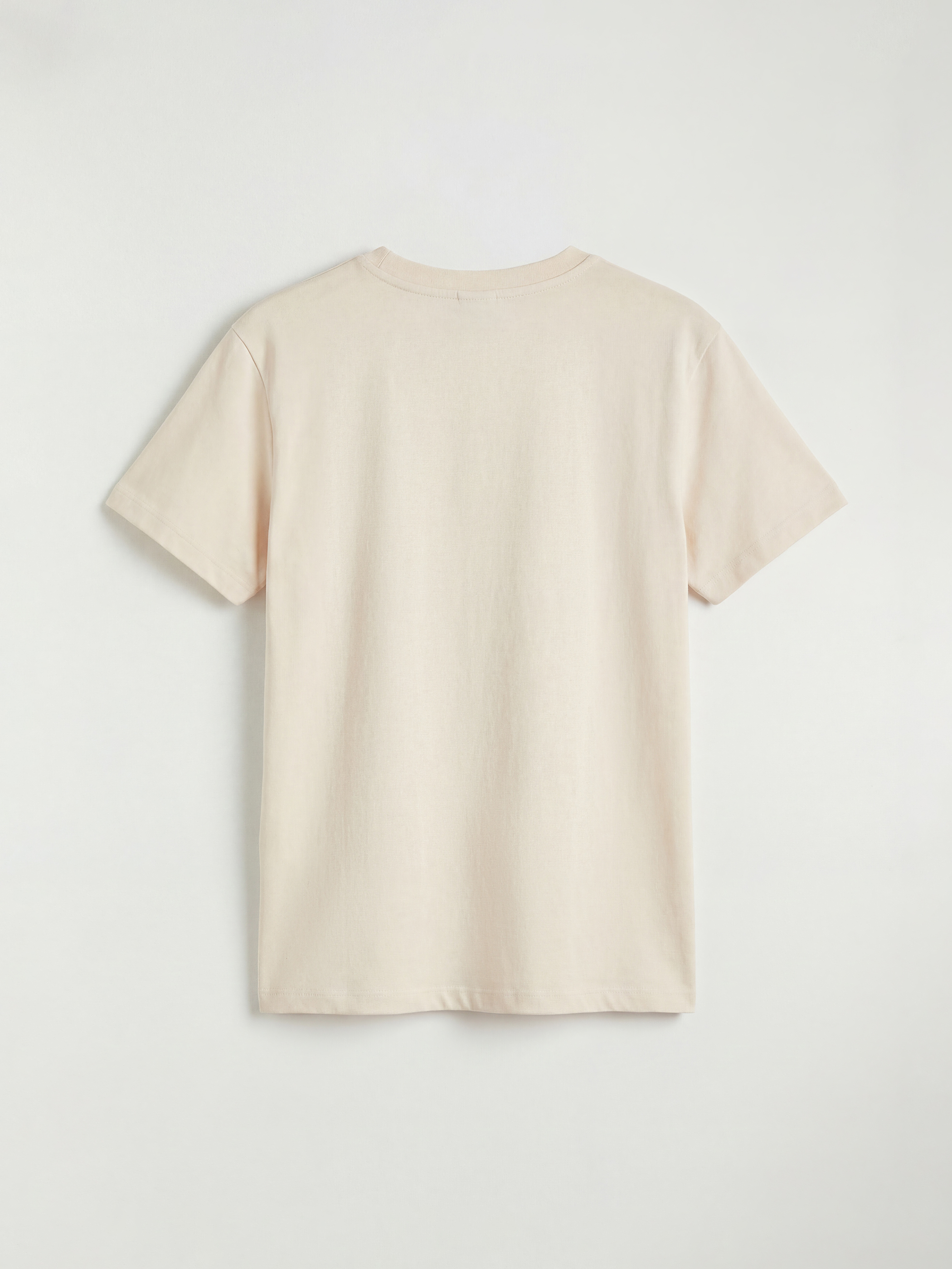 Crew Neck Printed Girl's T-Shirt-1