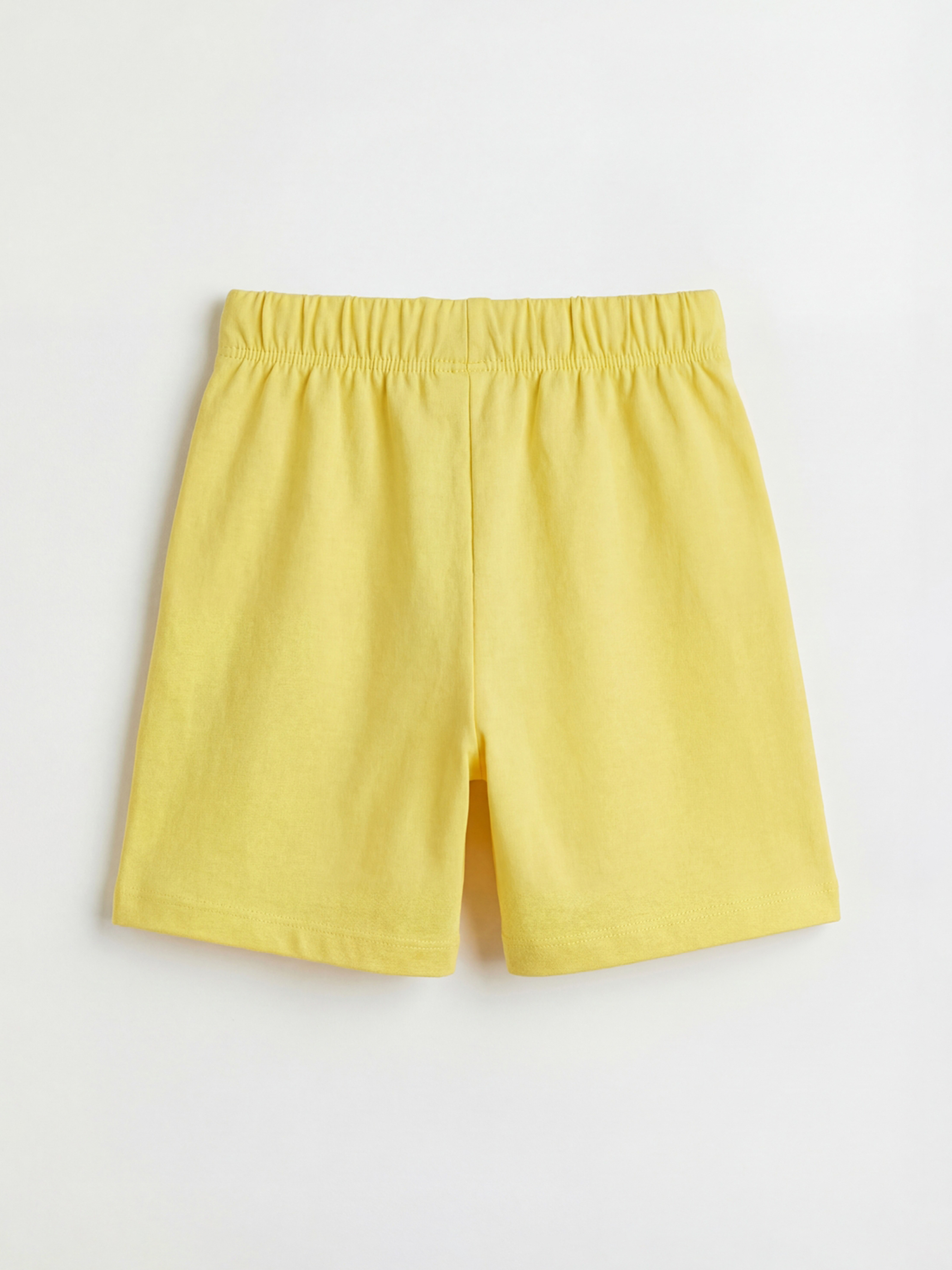 Printed Ruffle Baby Girl T-shirt and Shorts-4