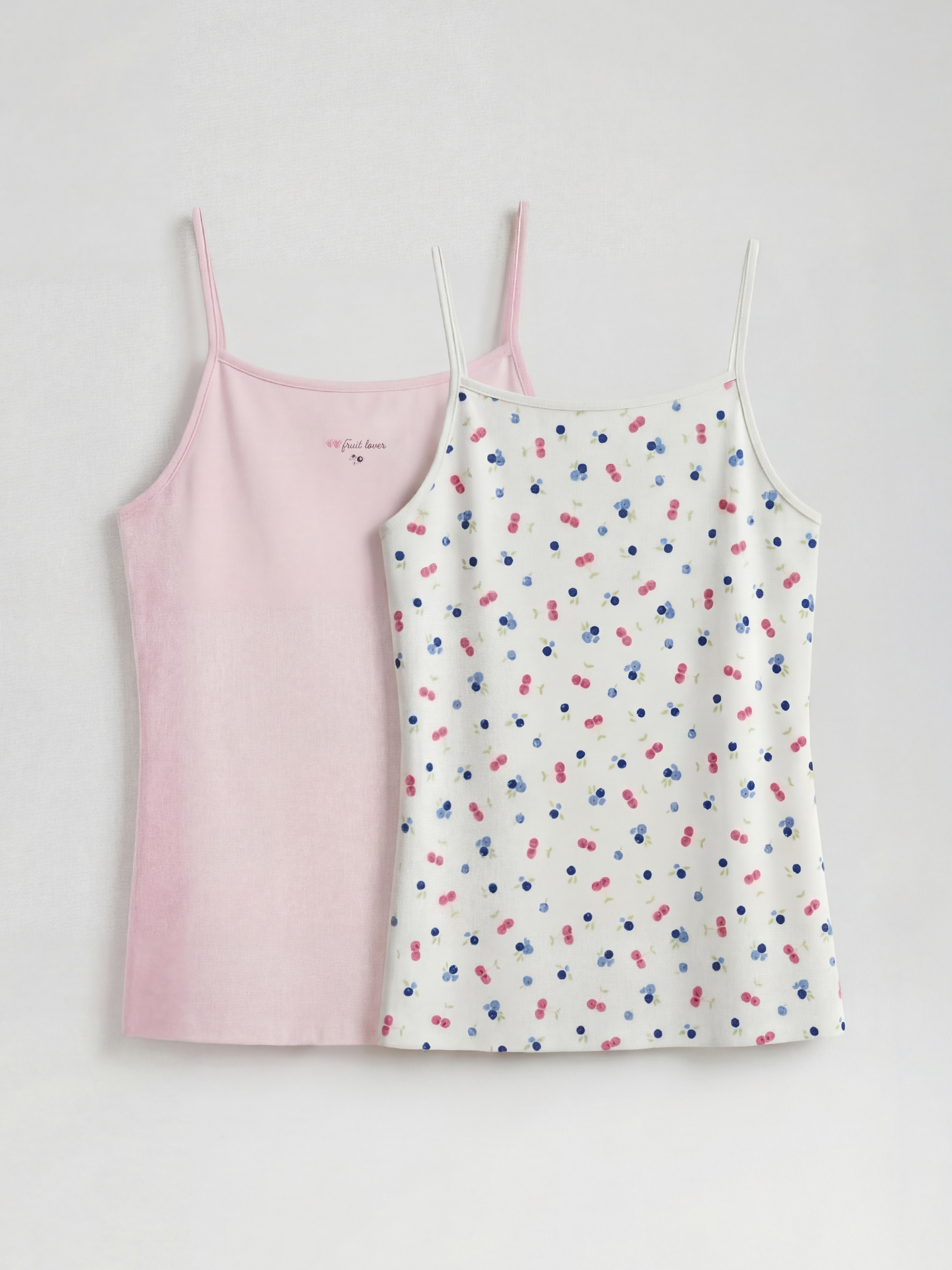 LCW Kids Desenli Kız Çocuk Atlet 2'li - S6CE30Z4-LU7