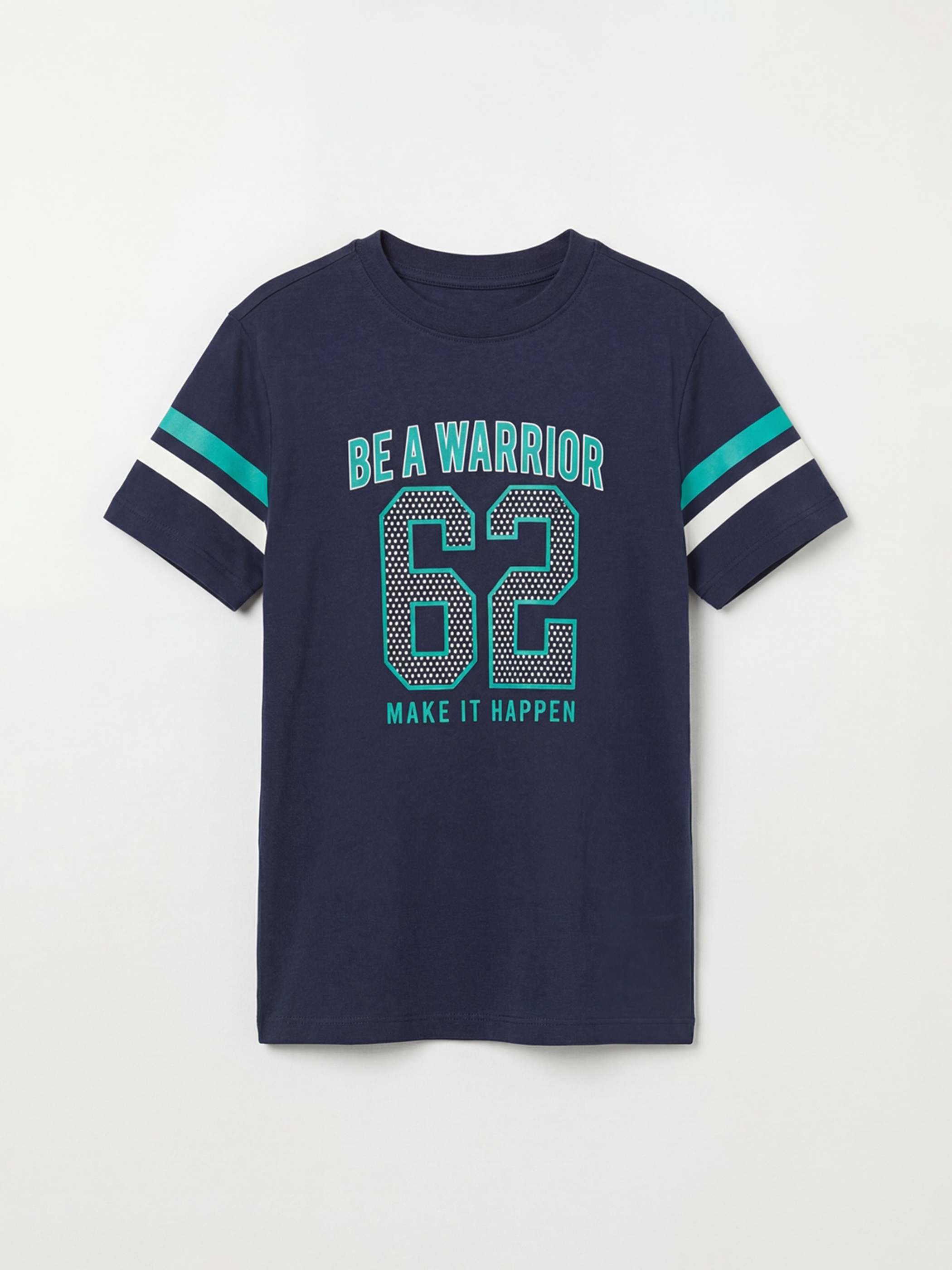 LC WAIKIKI Slogan Baskılı Erkek Çocuk Tişört - S6CE83Z4-HGJ