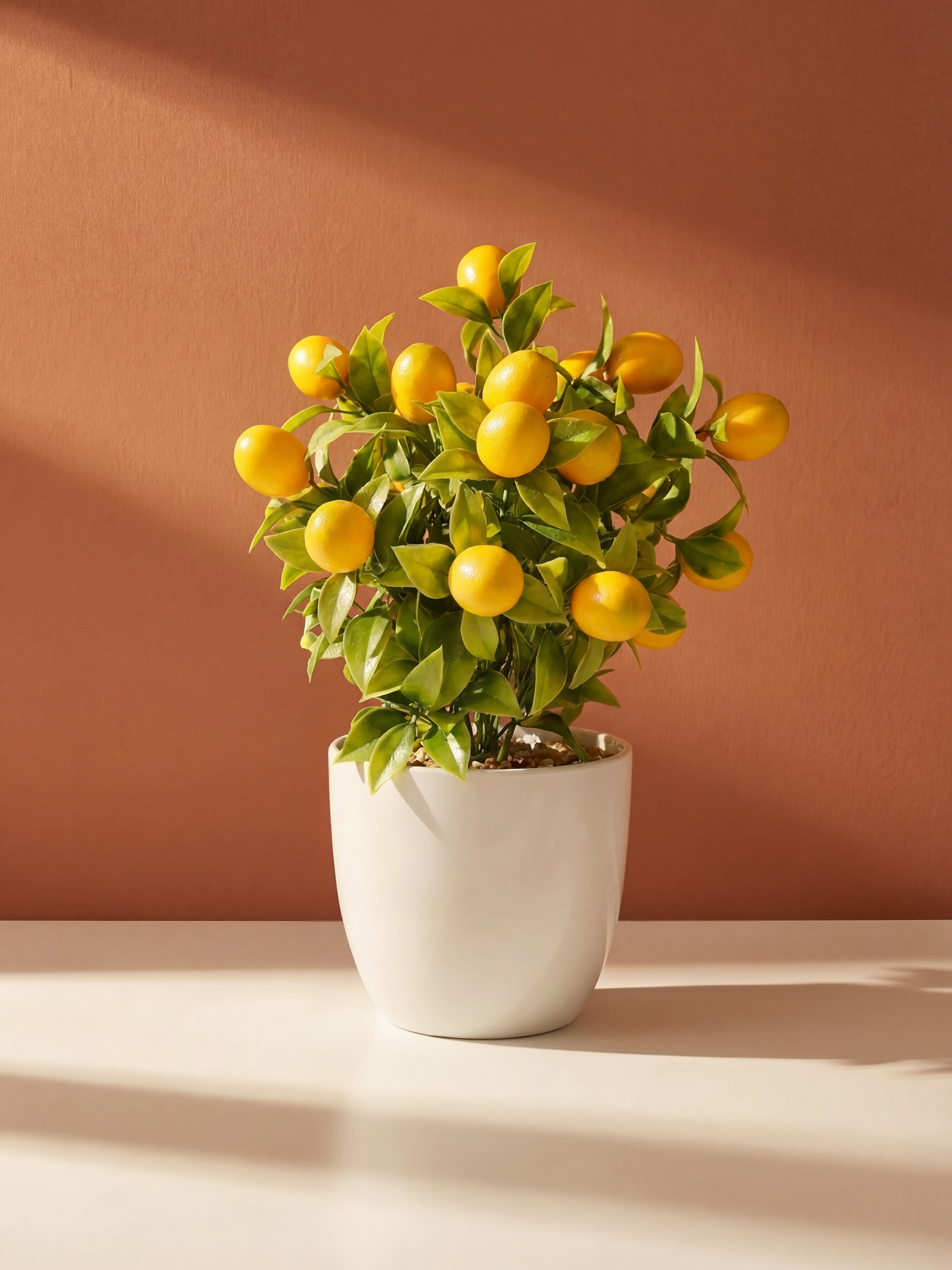 Karışık Dekoratif Saksılı Yapay Çiçek-1